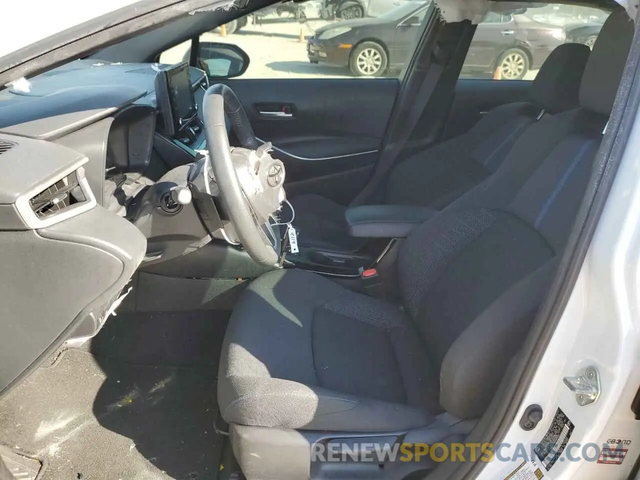 7 Photograph of a damaged car JTDS4MCE2N3509119 TOYOTA COROLLA 2022