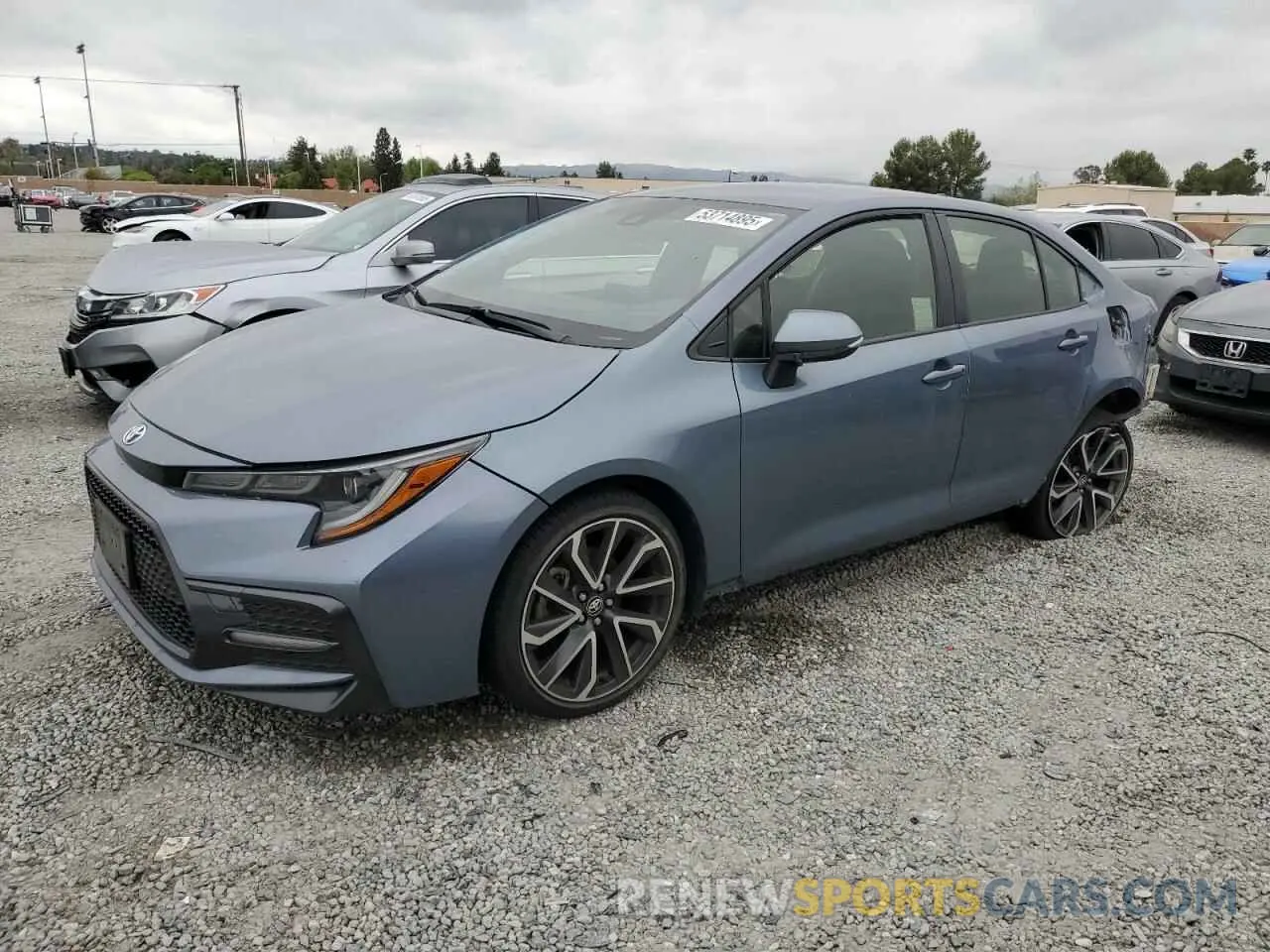 1 Photograph of a damaged car JTDS4MCE2N3513235 TOYOTA COROLLA 2022