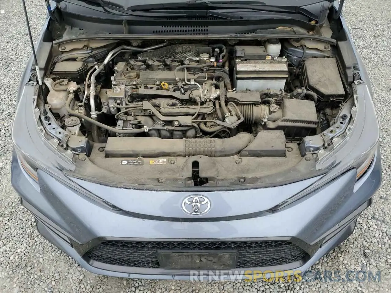 11 Photograph of a damaged car JTDS4MCE2N3513235 TOYOTA COROLLA 2022