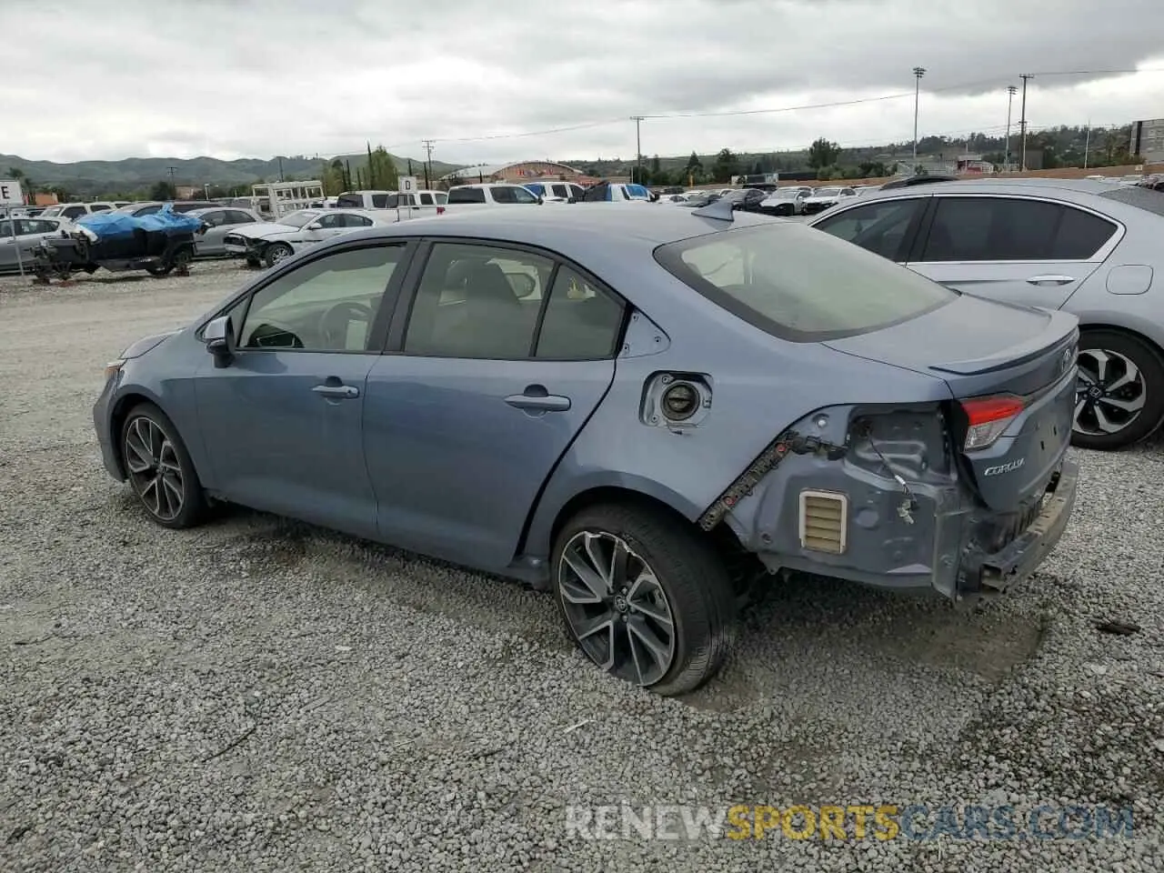 2 Photograph of a damaged car JTDS4MCE2N3513235 TOYOTA COROLLA 2022