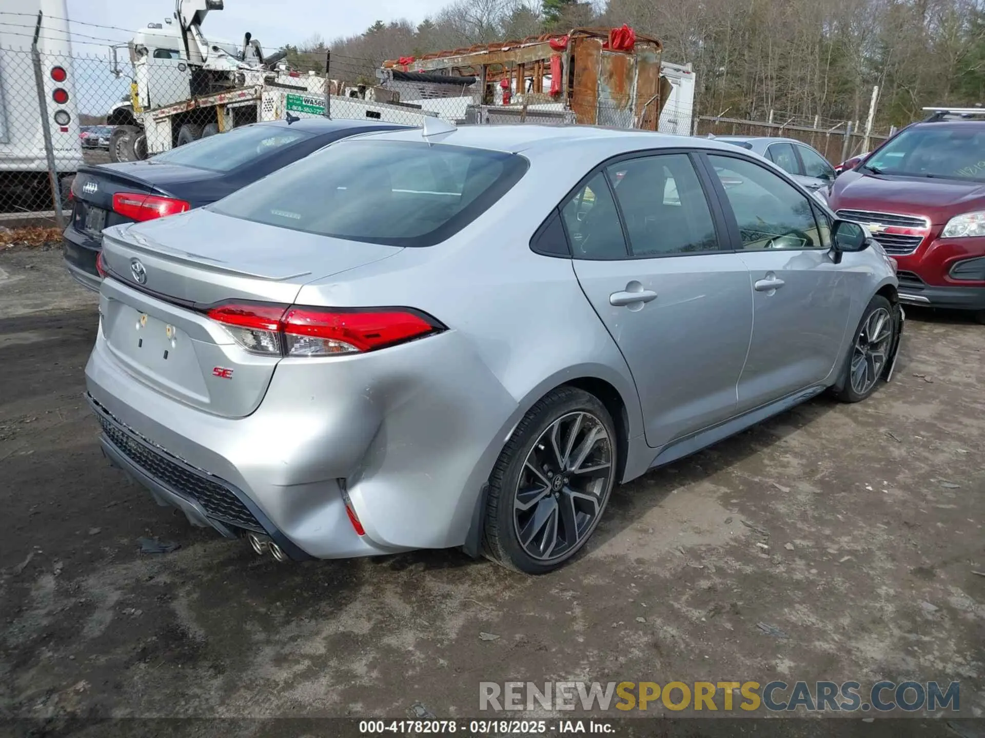 4 Photograph of a damaged car JTDS4MCE2NJ087509 TOYOTA COROLLA 2022