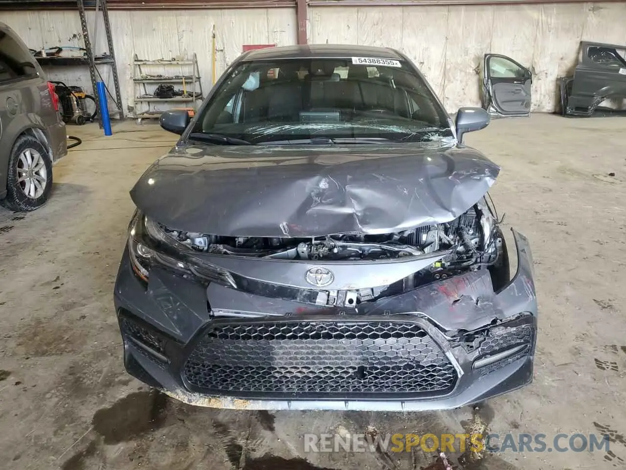 5 Photograph of a damaged car JTDS4MCE2NJ091415 TOYOTA COROLLA 2022