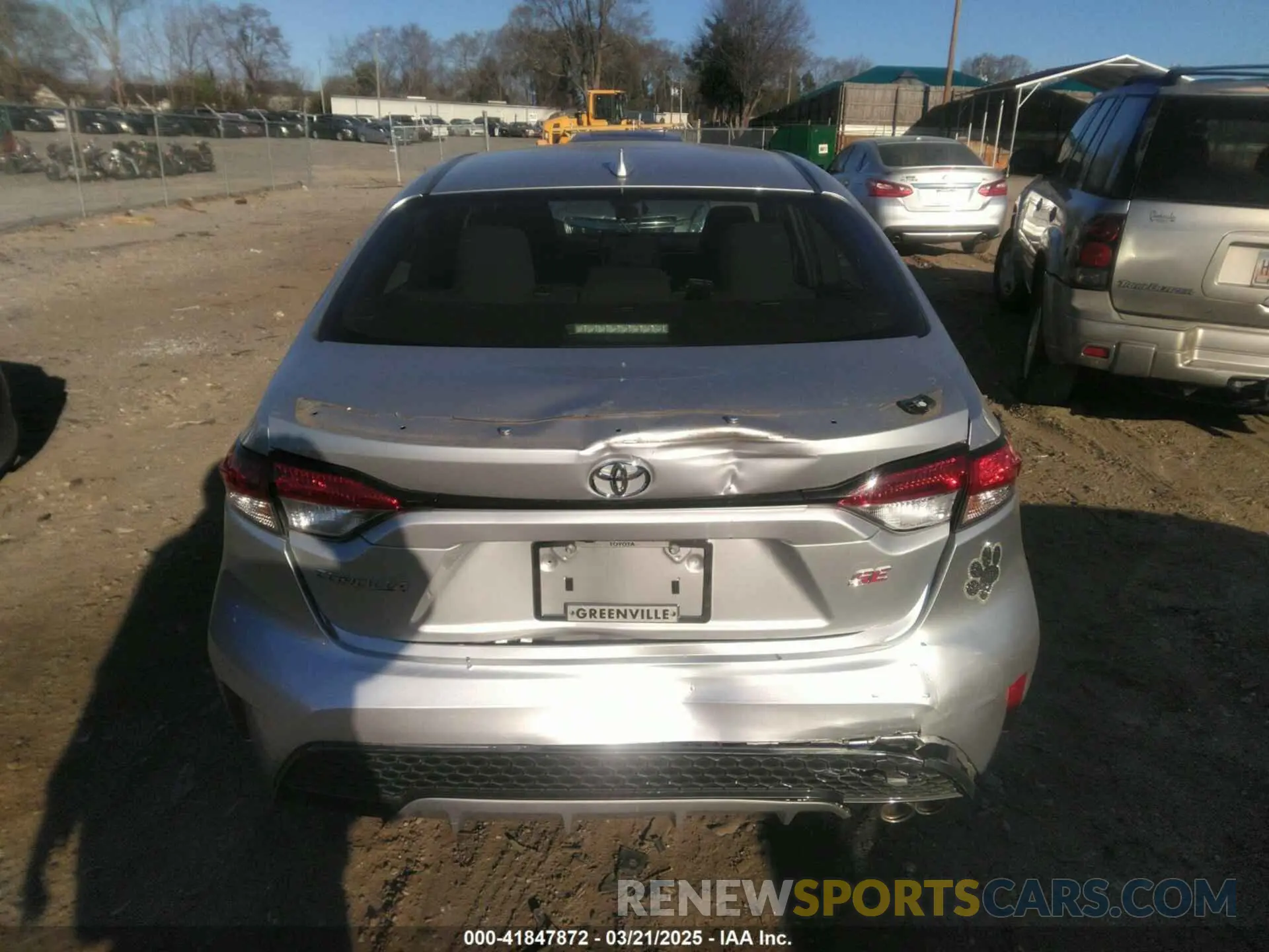 16 Photograph of a damaged car JTDS4MCE2NJ092435 TOYOTA COROLLA 2022