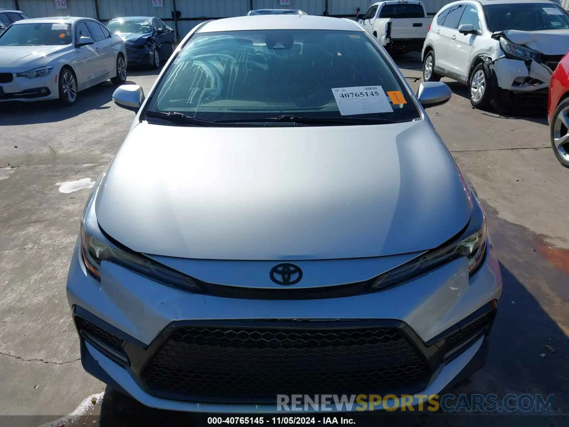 13 Photograph of a damaged car JTDS4MCE2NJ097232 TOYOTA COROLLA 2022