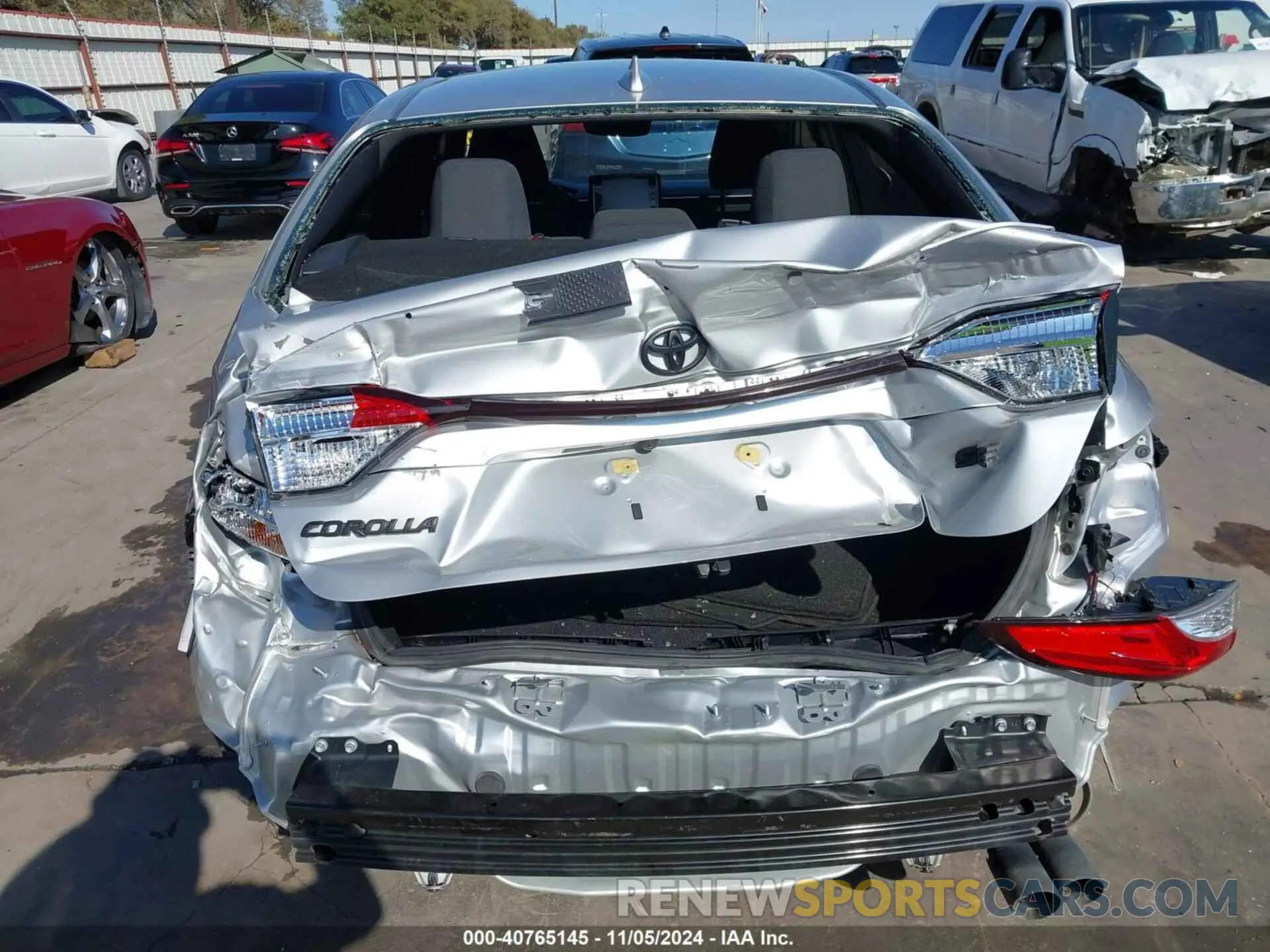 17 Photograph of a damaged car JTDS4MCE2NJ097232 TOYOTA COROLLA 2022