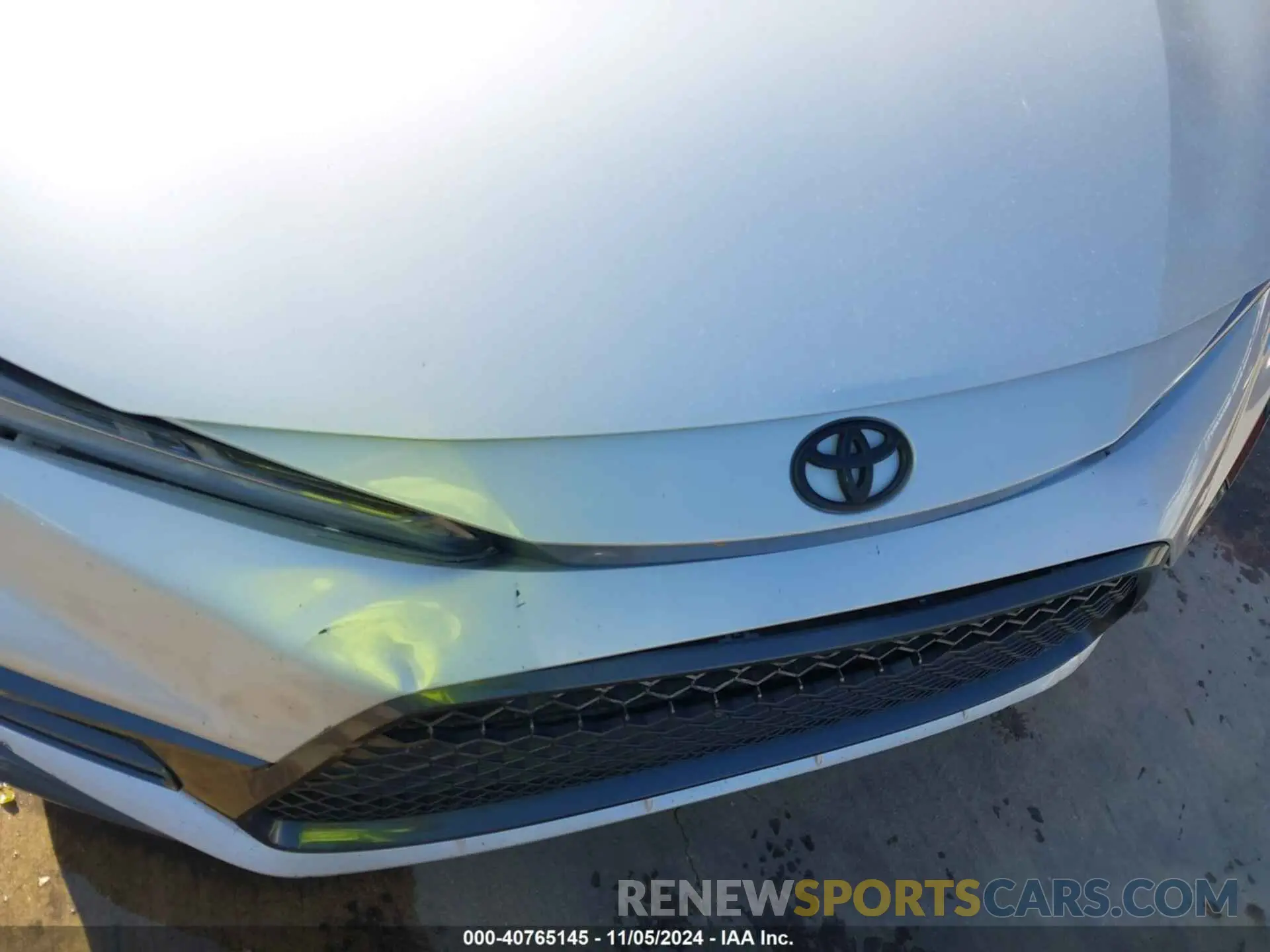 21 Photograph of a damaged car JTDS4MCE2NJ097232 TOYOTA COROLLA 2022