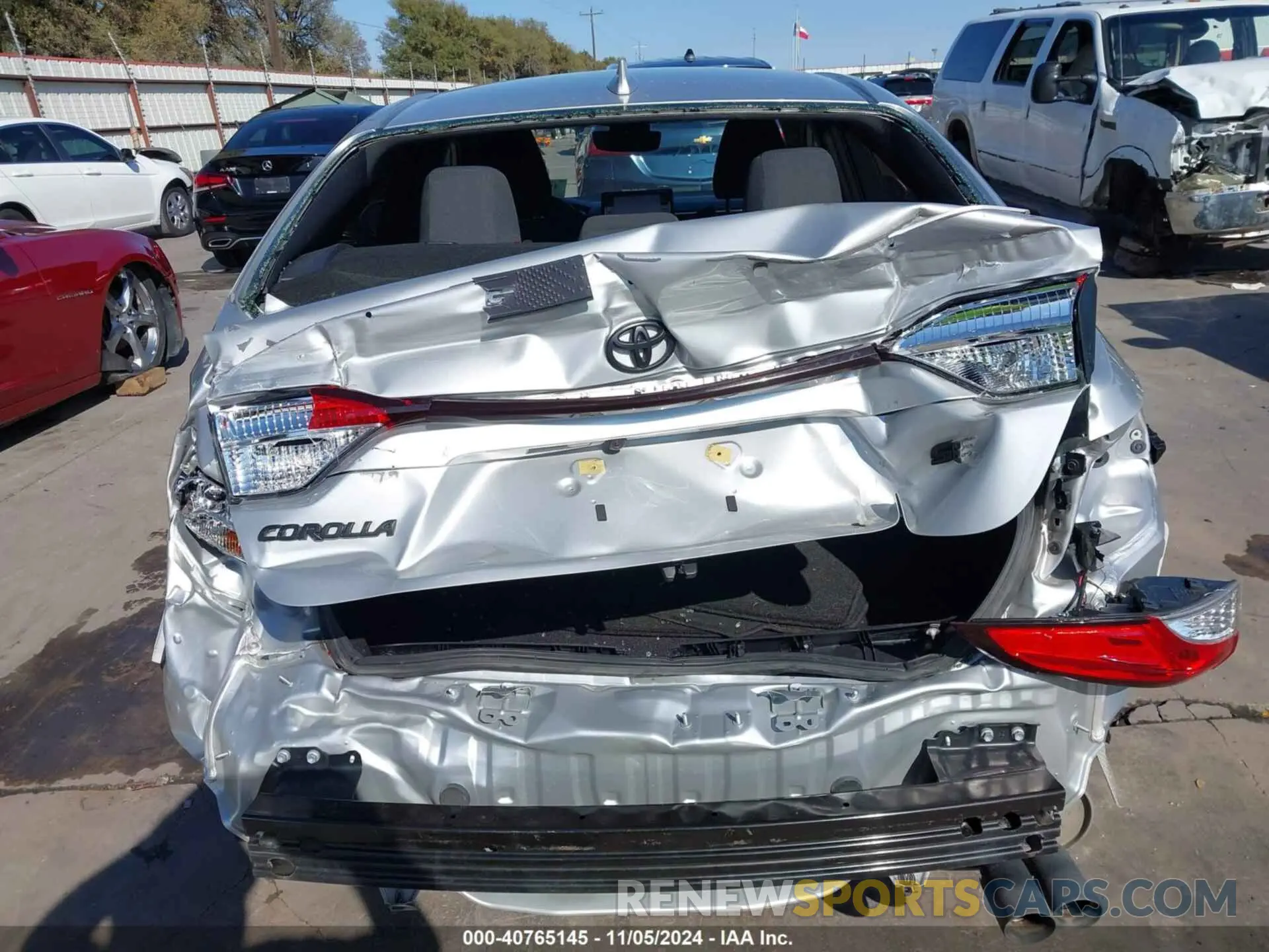 6 Photograph of a damaged car JTDS4MCE2NJ097232 TOYOTA COROLLA 2022