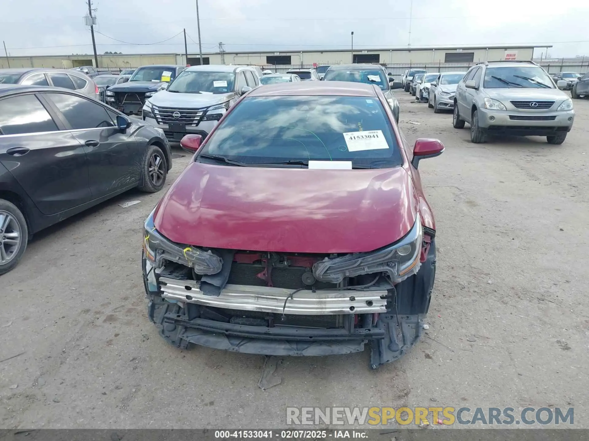 13 Photograph of a damaged car JTDS4MCE2NJ098574 TOYOTA COROLLA 2022