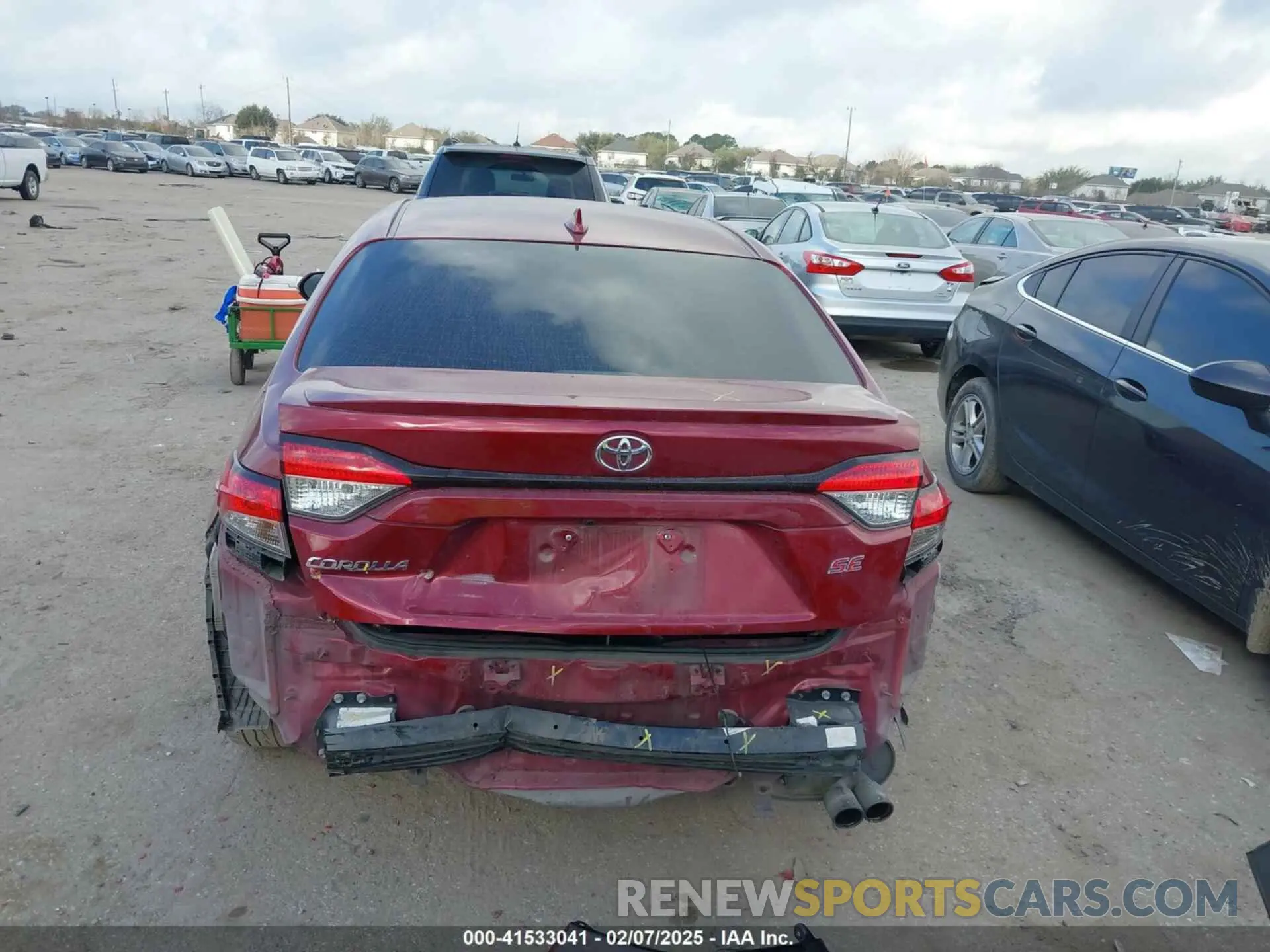 17 Photograph of a damaged car JTDS4MCE2NJ098574 TOYOTA COROLLA 2022