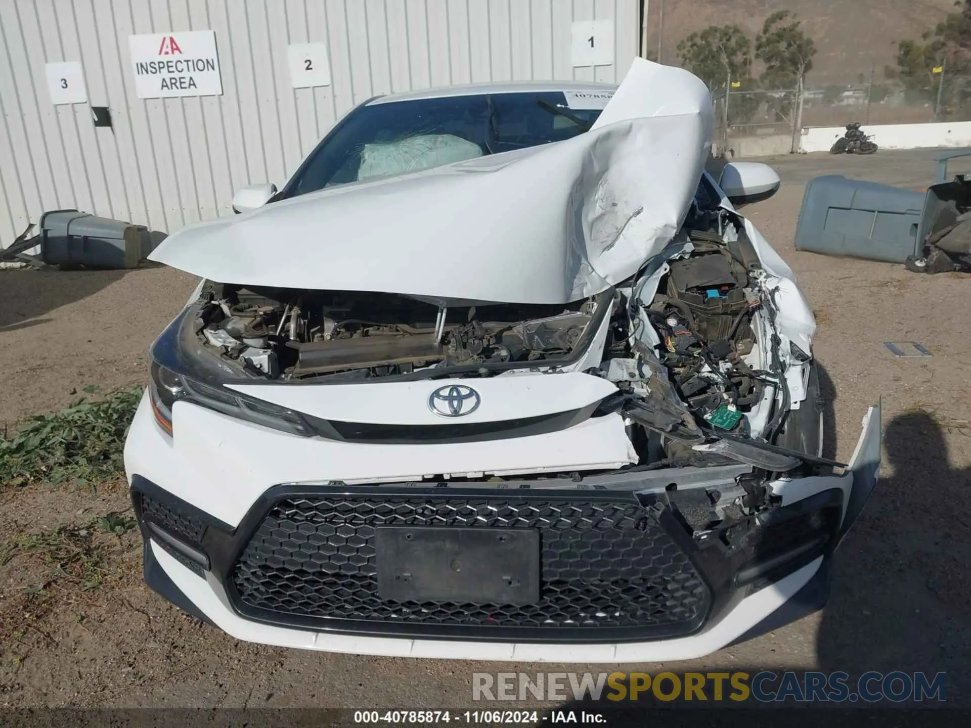 13 Photograph of a damaged car JTDS4MCE3N3500493 TOYOTA COROLLA 2022