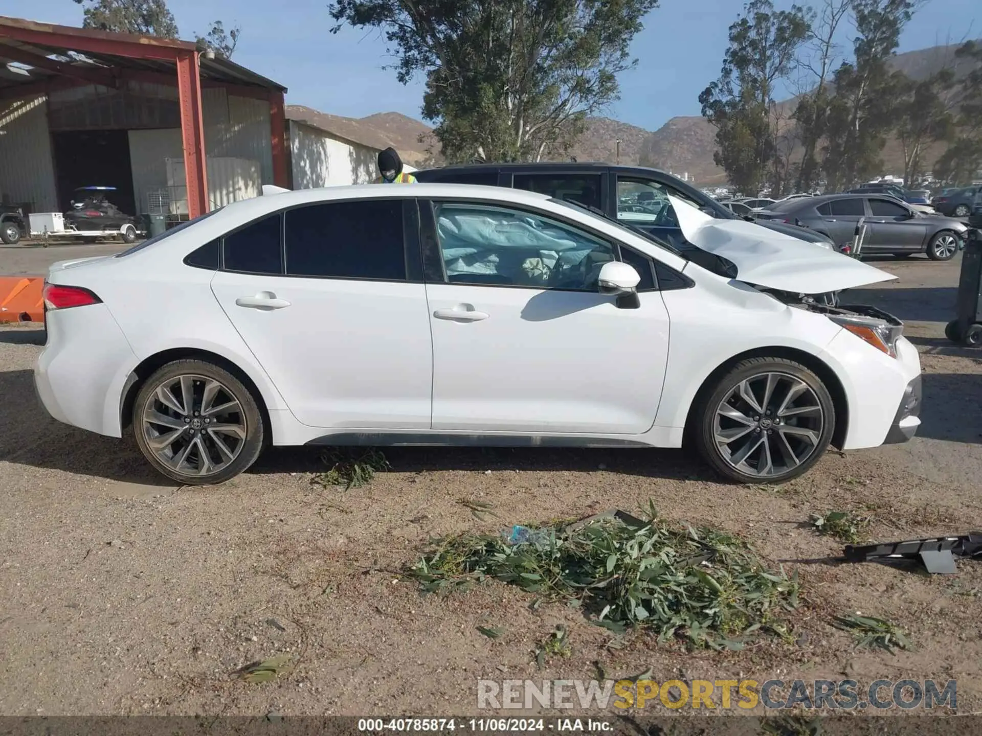 14 Photograph of a damaged car JTDS4MCE3N3500493 TOYOTA COROLLA 2022