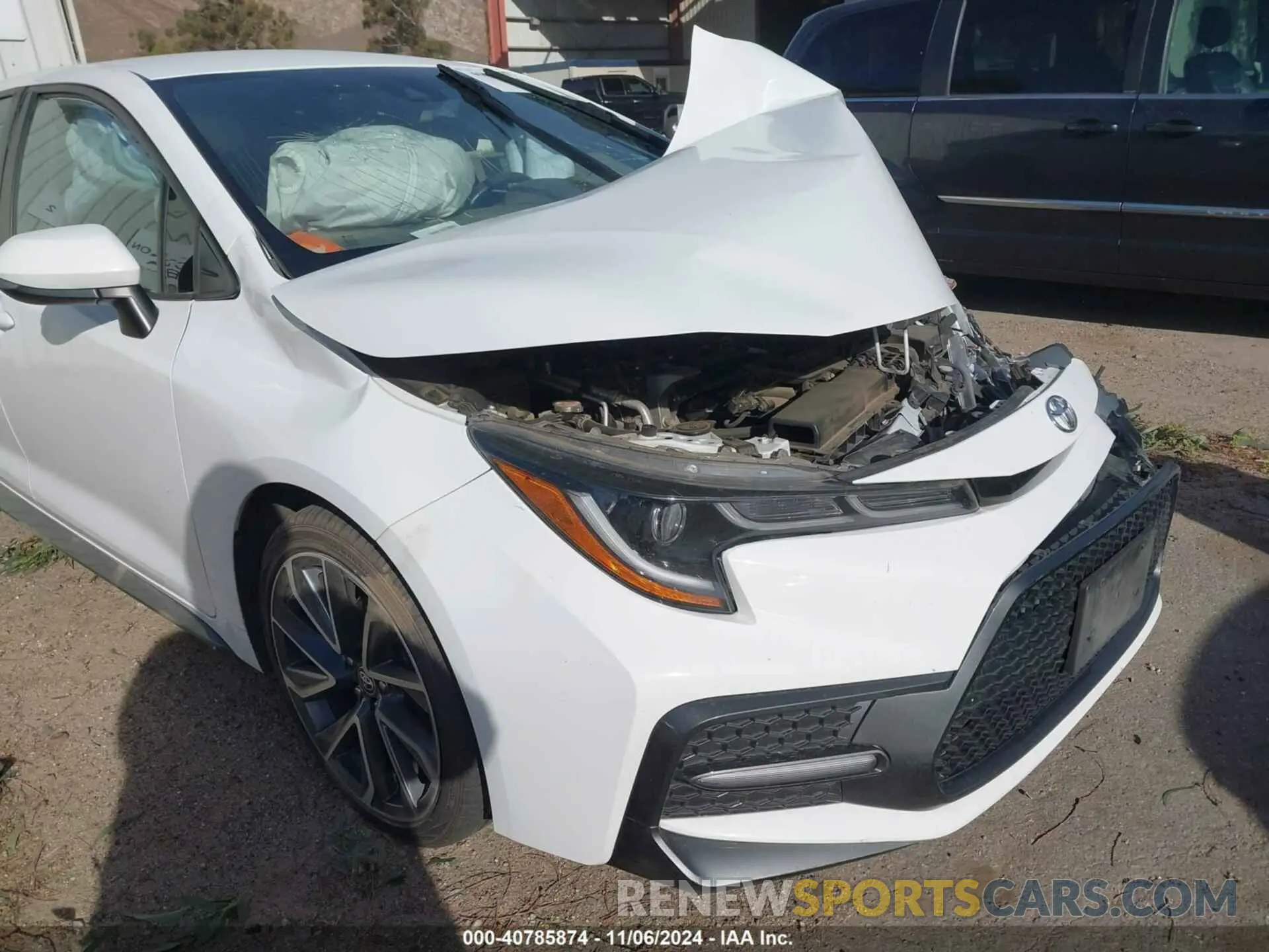18 Photograph of a damaged car JTDS4MCE3N3500493 TOYOTA COROLLA 2022