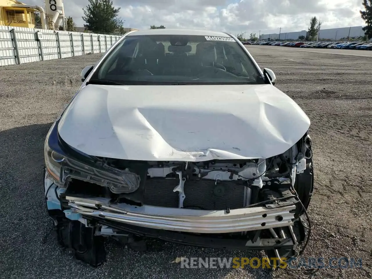 5 Photograph of a damaged car JTDS4MCE3N3501076 TOYOTA COROLLA 2022