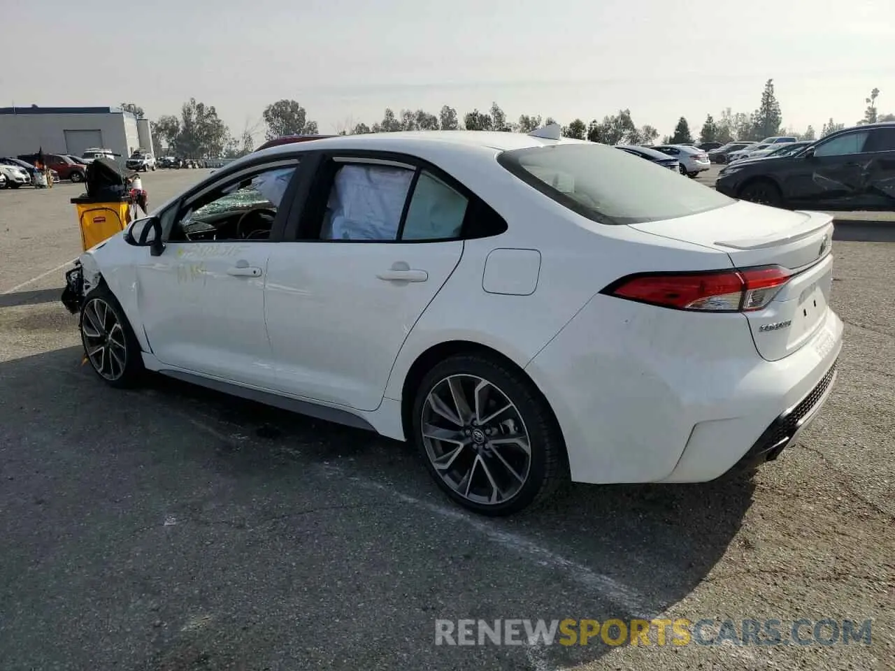 2 Photograph of a damaged car JTDS4MCE3N3501806 TOYOTA COROLLA 2022