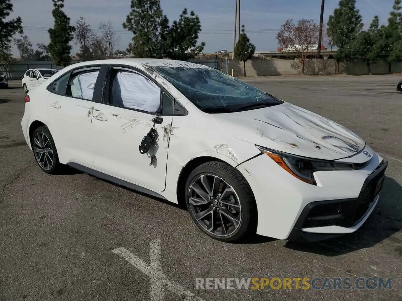 4 Photograph of a damaged car JTDS4MCE3N3501806 TOYOTA COROLLA 2022