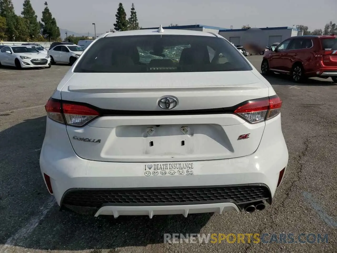 6 Photograph of a damaged car JTDS4MCE3N3501806 TOYOTA COROLLA 2022