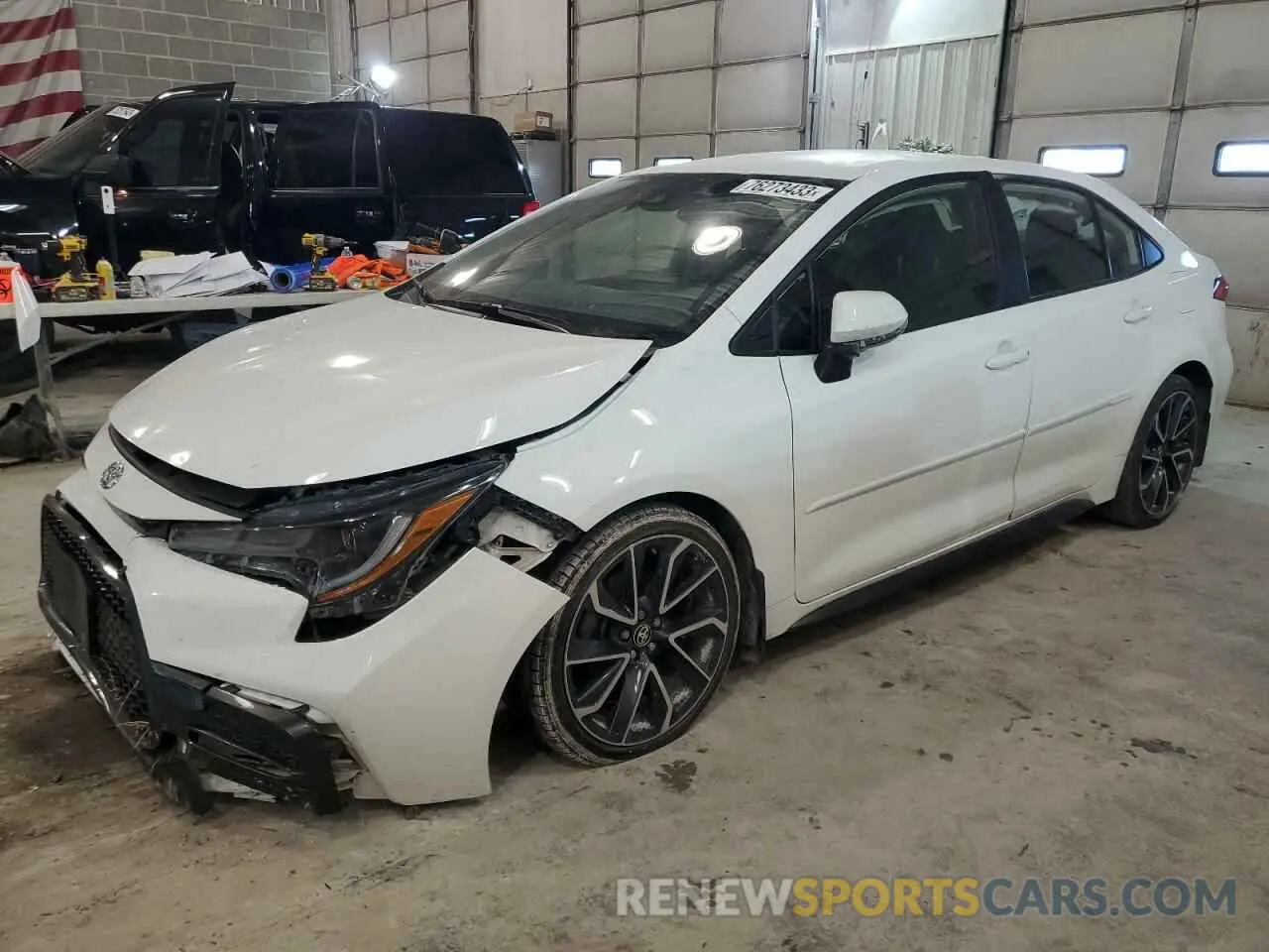 1 Photograph of a damaged car JTDS4MCE3N3503801 TOYOTA COROLLA 2022