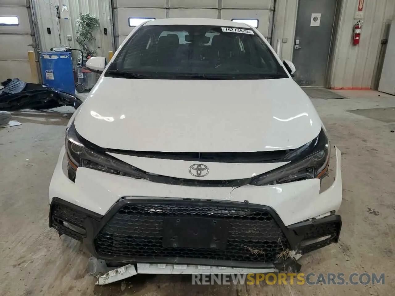 5 Photograph of a damaged car JTDS4MCE3N3503801 TOYOTA COROLLA 2022