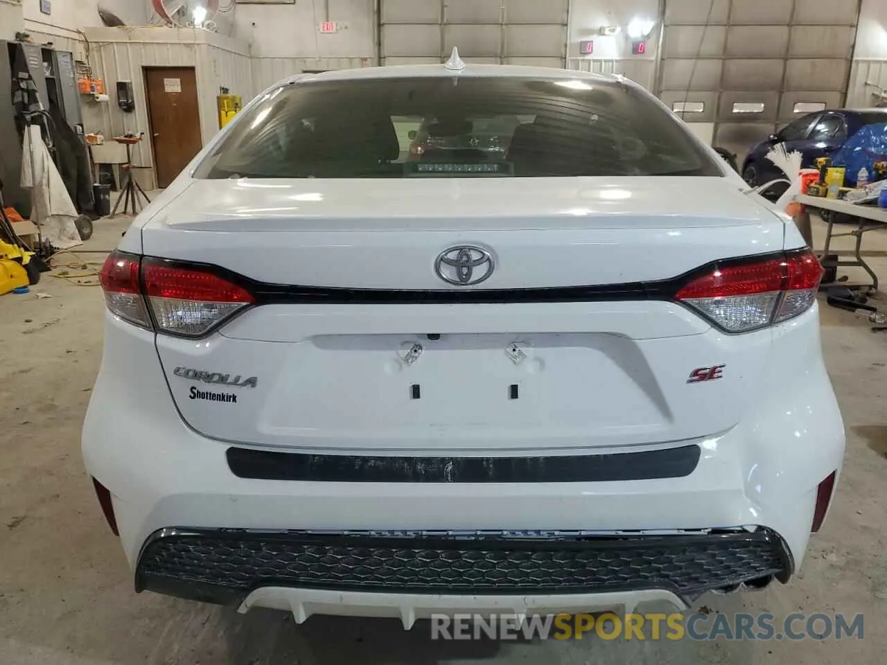 6 Photograph of a damaged car JTDS4MCE3N3503801 TOYOTA COROLLA 2022