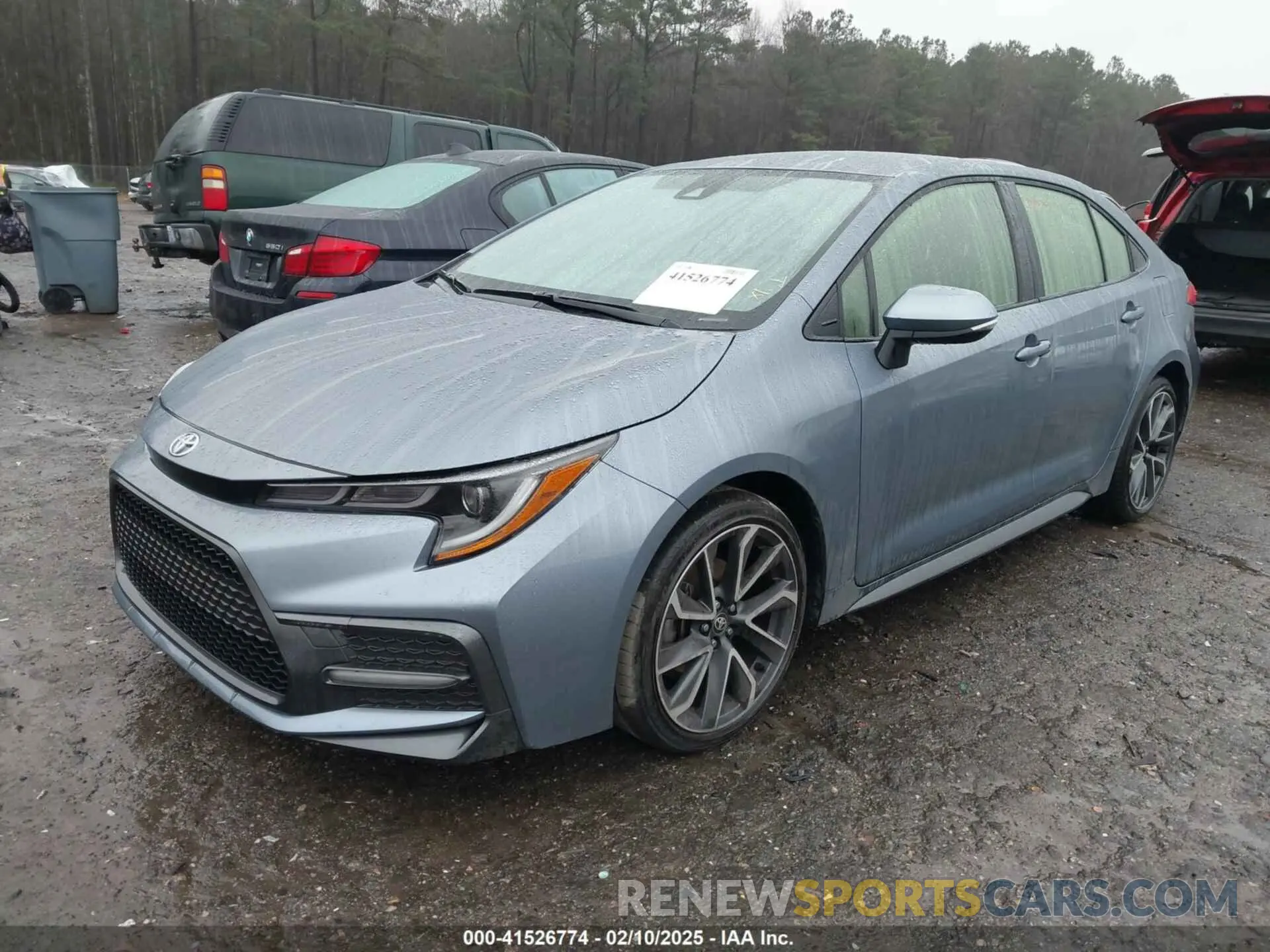 2 Photograph of a damaged car JTDS4MCE3N3503832 TOYOTA COROLLA 2022