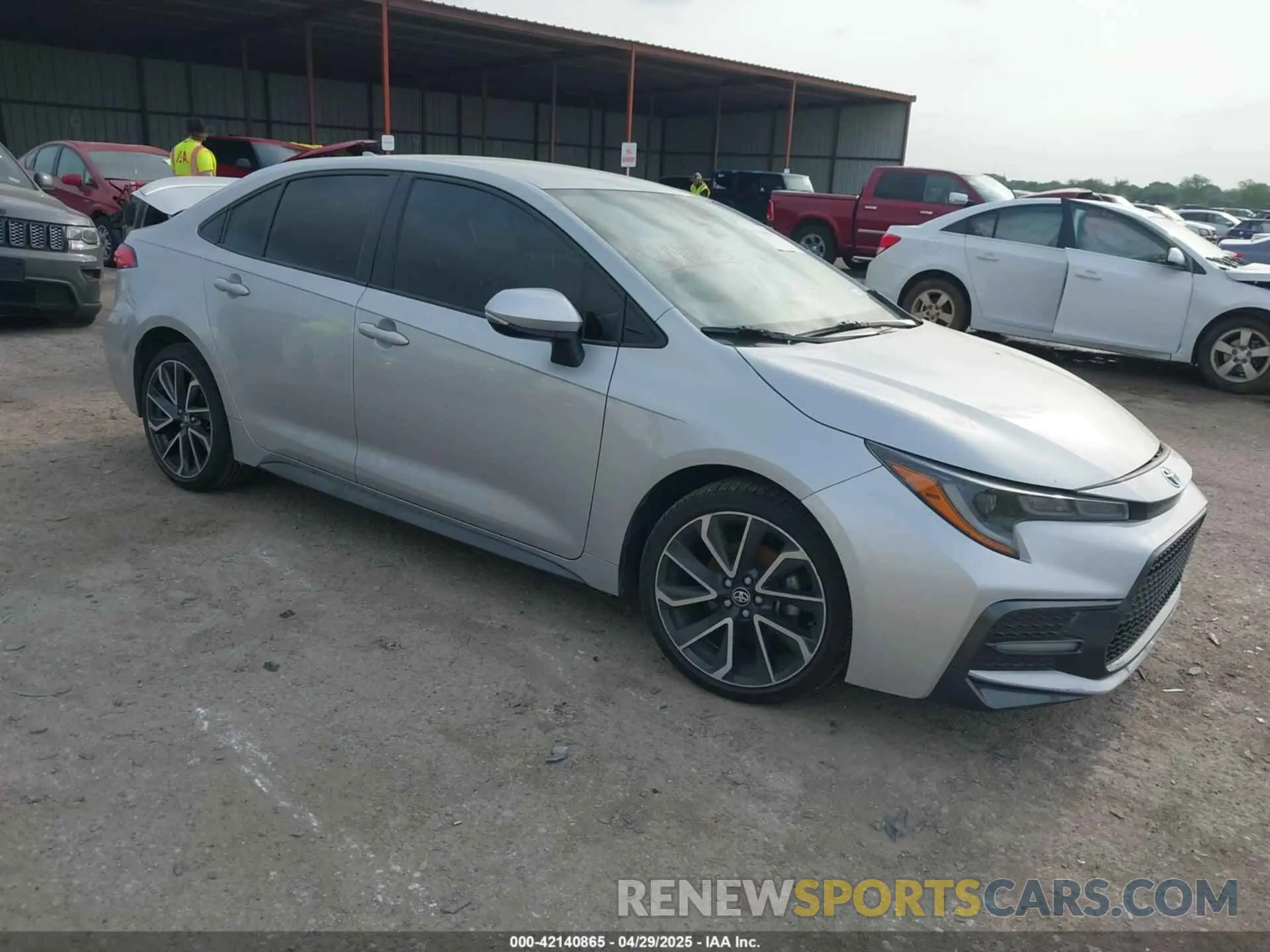 1 Photograph of a damaged car JTDS4MCE3N3504169 TOYOTA COROLLA 2022