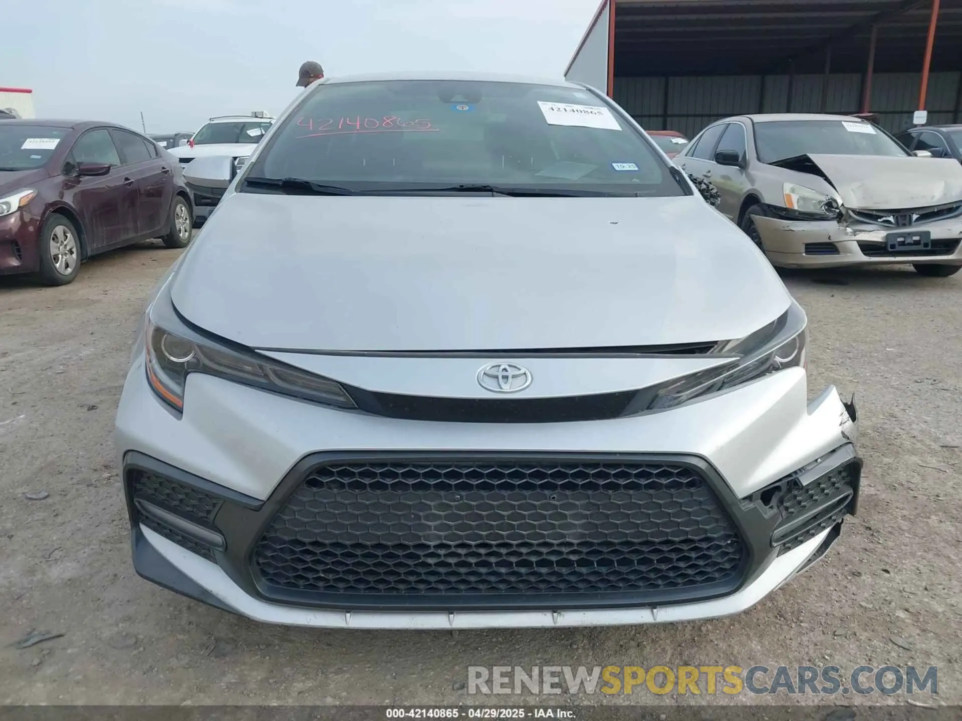 12 Photograph of a damaged car JTDS4MCE3N3504169 TOYOTA COROLLA 2022