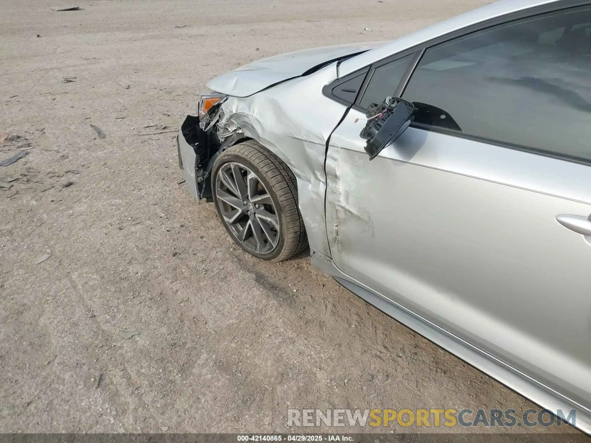 6 Photograph of a damaged car JTDS4MCE3N3504169 TOYOTA COROLLA 2022