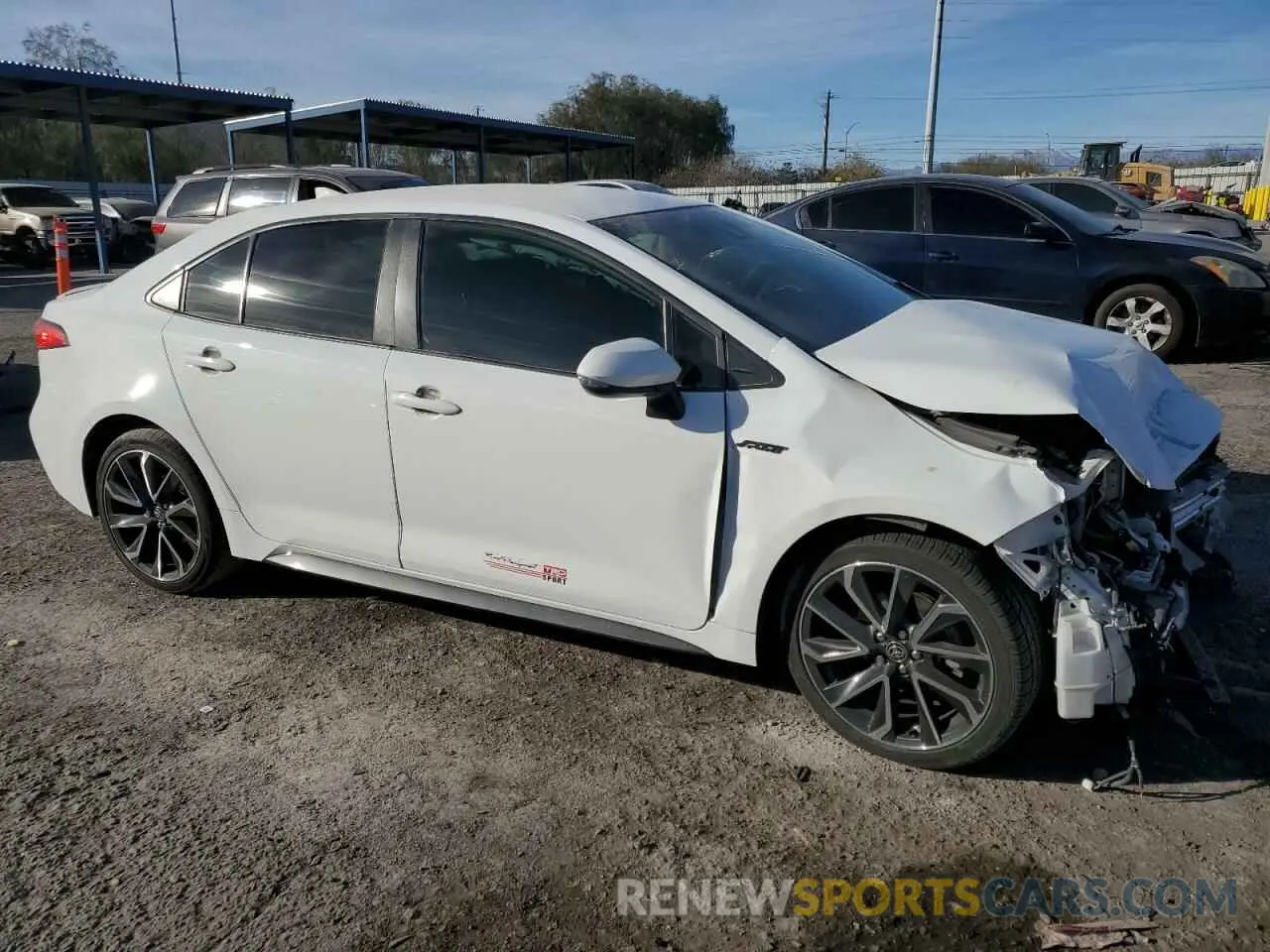4 Photograph of a damaged car JTDS4MCE3N3506522 TOYOTA COROLLA 2022