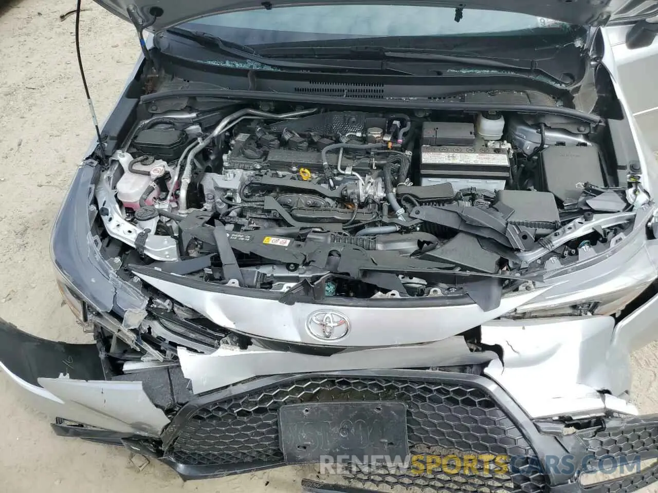 11 Photograph of a damaged car JTDS4MCE3N3510991 TOYOTA COROLLA 2022