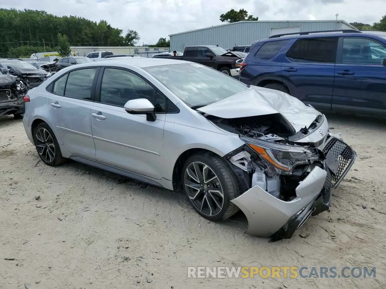 4 Photograph of a damaged car JTDS4MCE3N3510991 TOYOTA COROLLA 2022