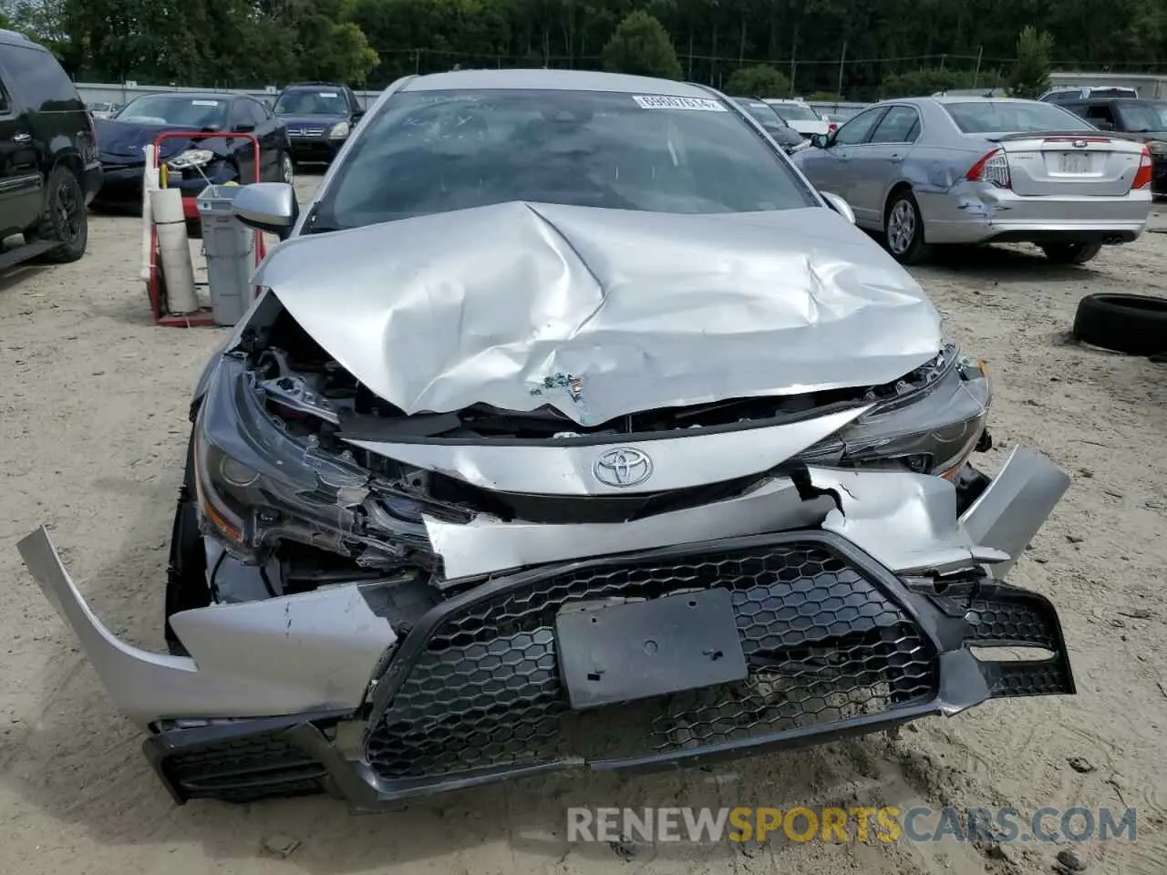 5 Photograph of a damaged car JTDS4MCE3N3510991 TOYOTA COROLLA 2022