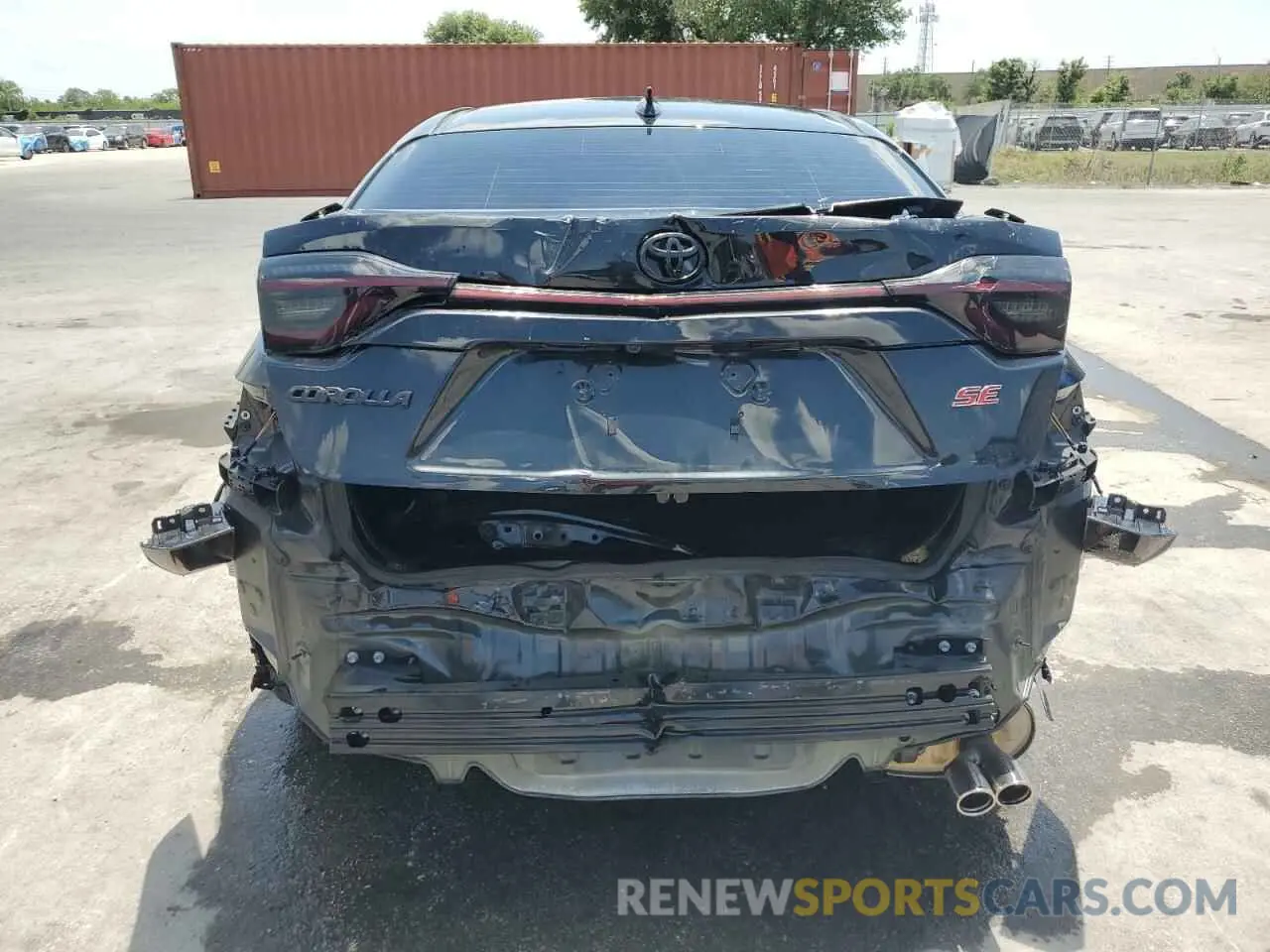 6 Photograph of a damaged car JTDS4MCE3NJ087485 TOYOTA COROLLA 2022