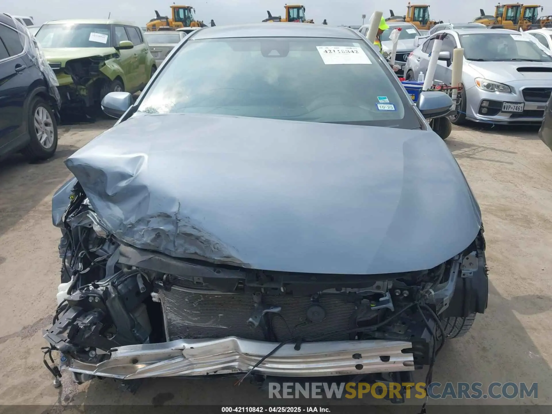 13 Photograph of a damaged car JTDS4MCE3NJ089740 TOYOTA COROLLA 2022