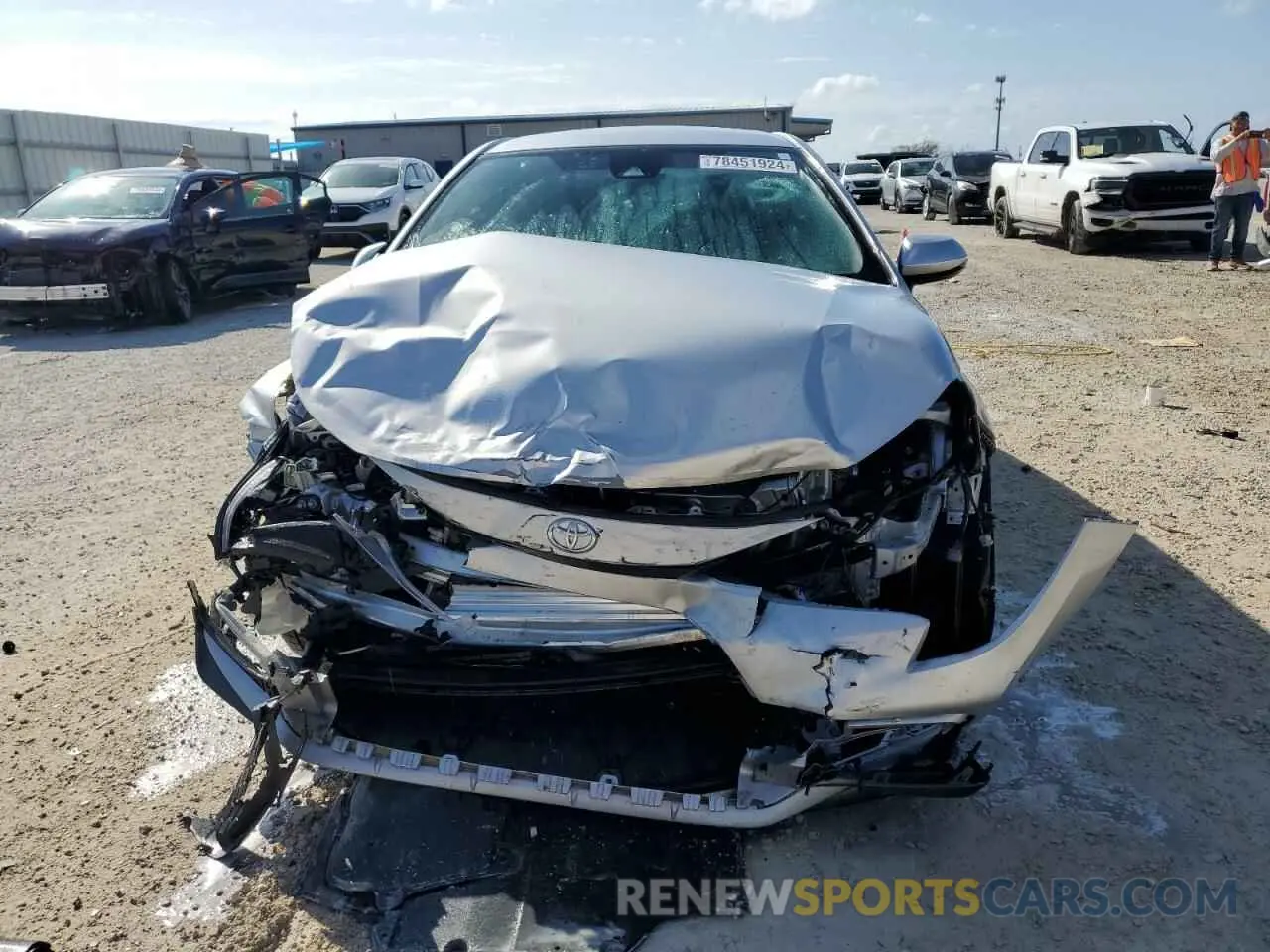 5 Photograph of a damaged car JTDS4MCE3NJ092508 TOYOTA COROLLA 2022