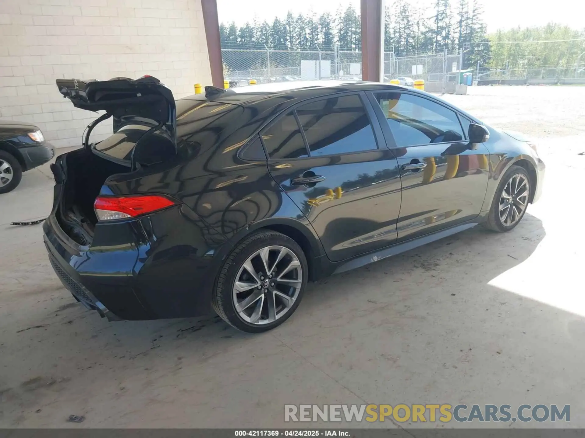4 Photograph of a damaged car JTDS4MCE3NJ094596 TOYOTA COROLLA 2022