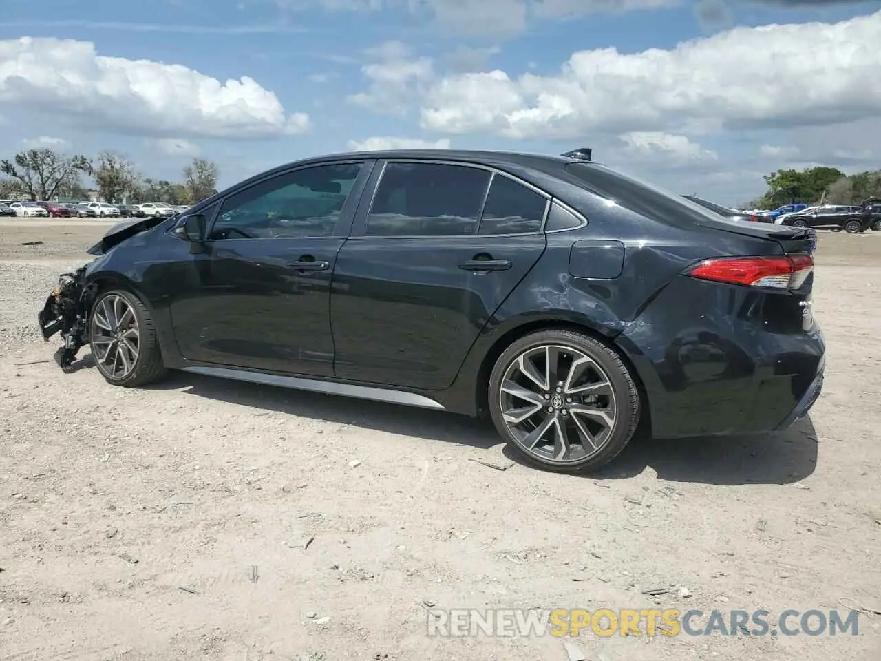 2 Photograph of a damaged car JTDS4MCE3NJ096350 TOYOTA COROLLA 2022