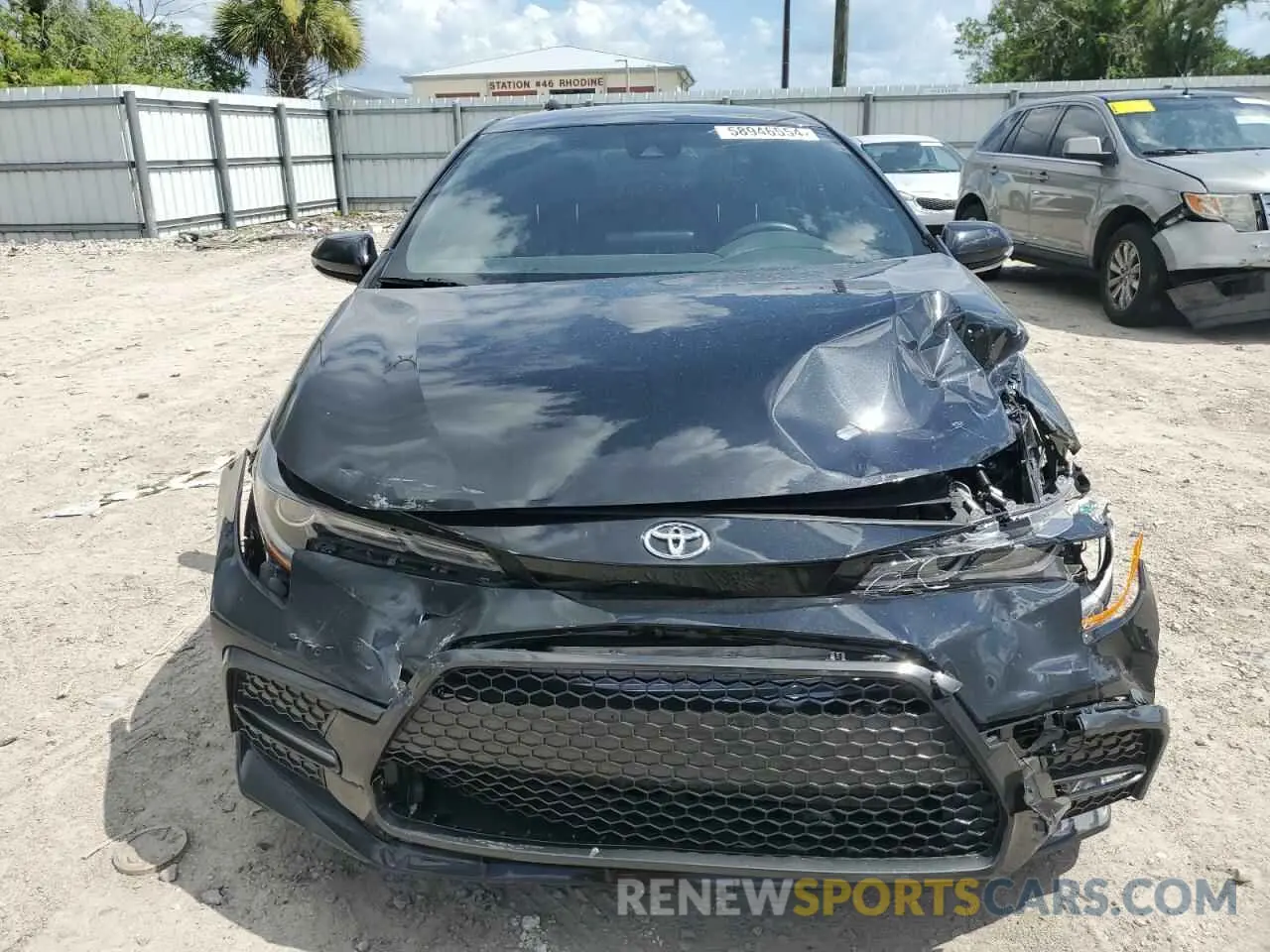 5 Photograph of a damaged car JTDS4MCE3NJ096350 TOYOTA COROLLA 2022