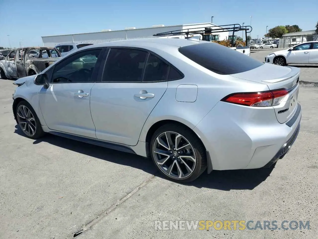 2 Photograph of a damaged car JTDS4MCE4N3500373 TOYOTA COROLLA 2022