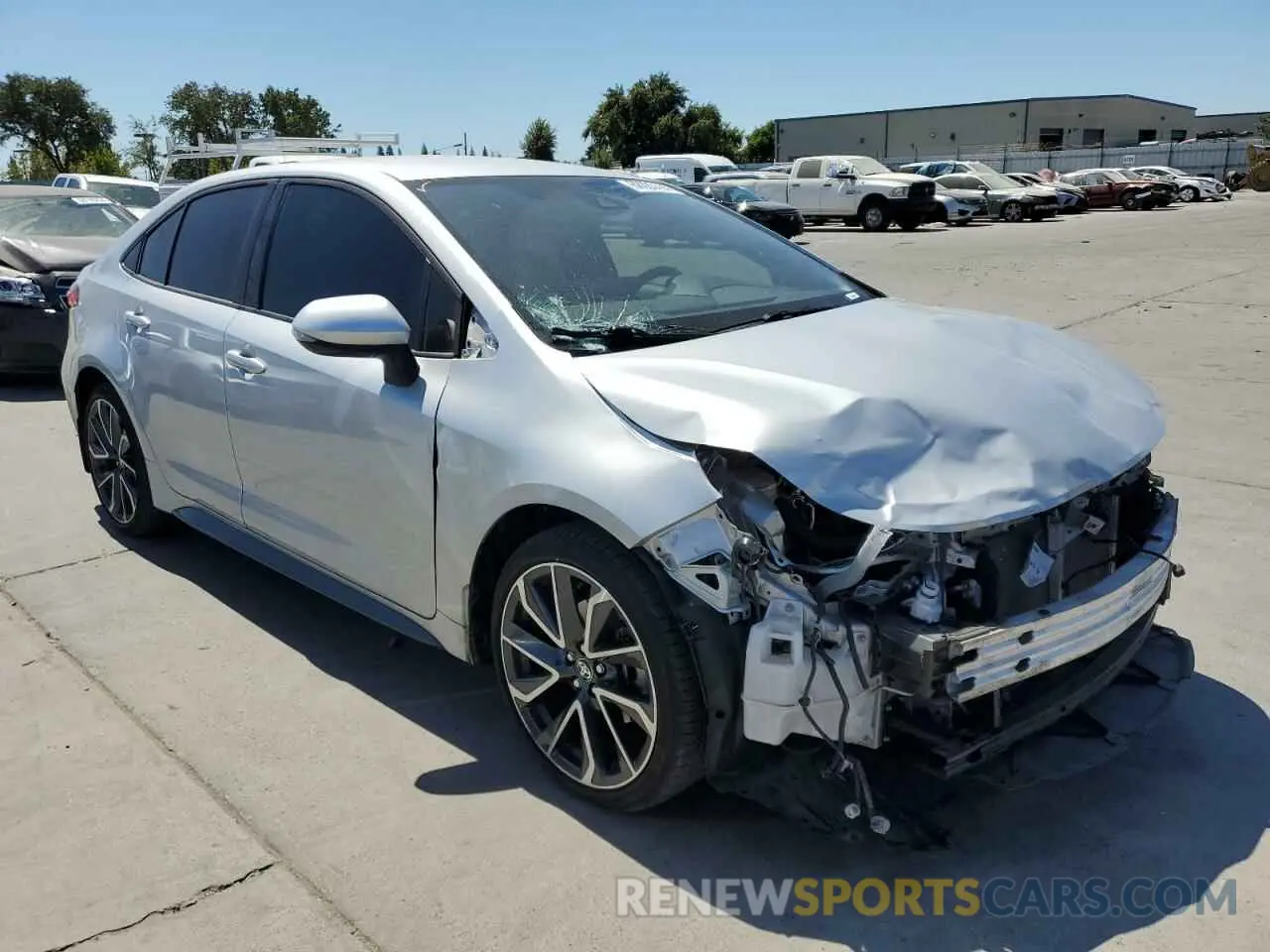 4 Photograph of a damaged car JTDS4MCE4N3500373 TOYOTA COROLLA 2022