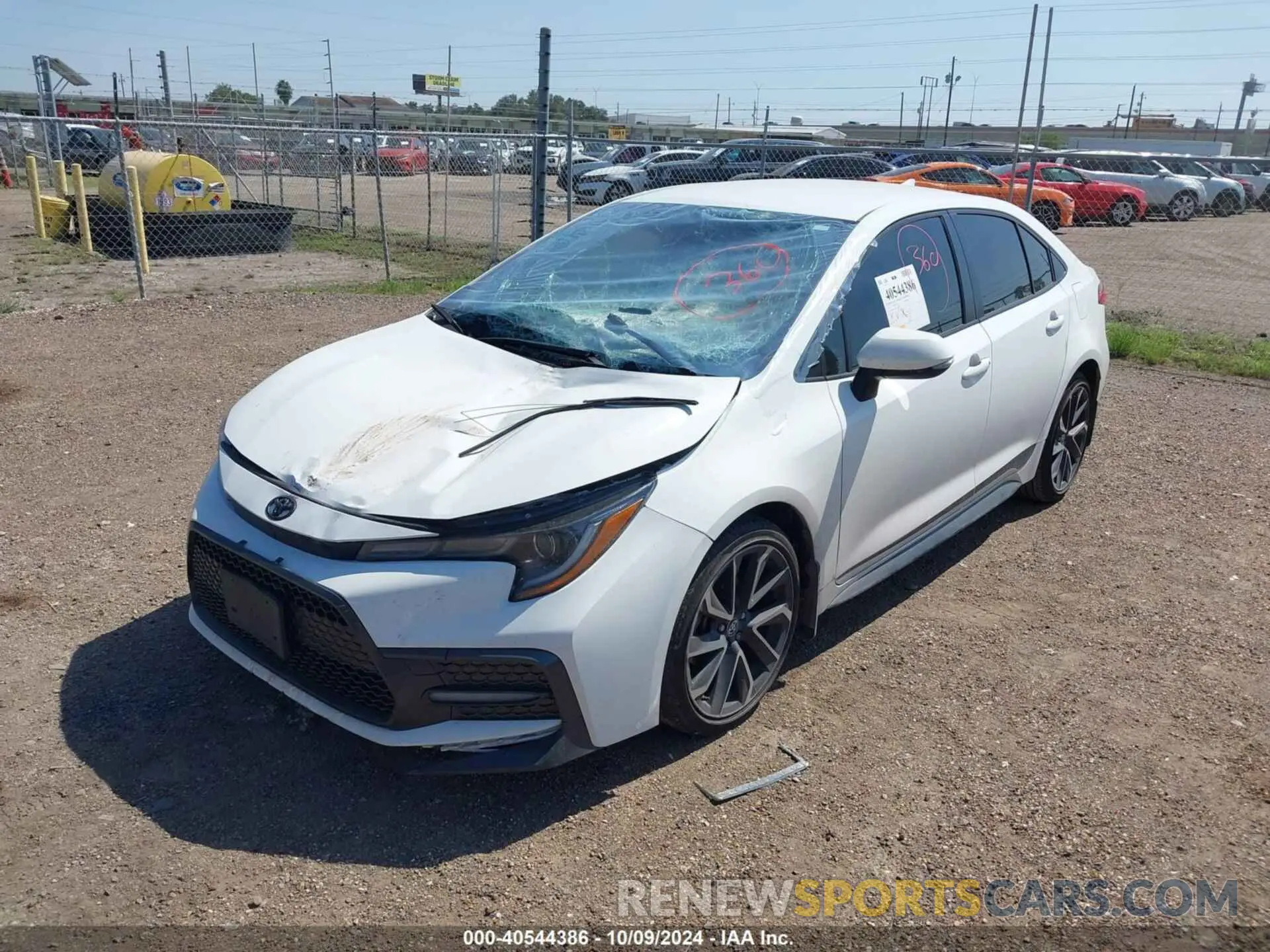 14 Photograph of a damaged car JTDS4MCE4N3502723 TOYOTA COROLLA 2022