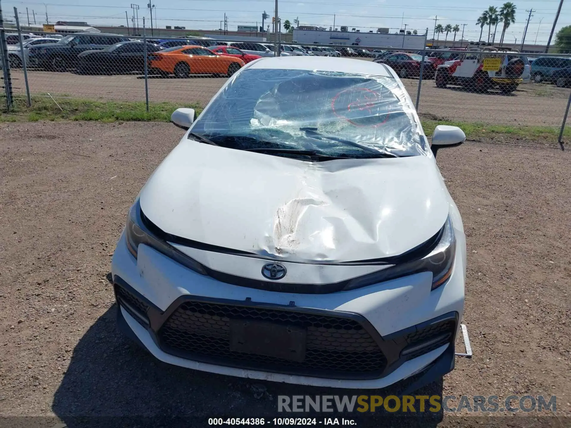 6 Photograph of a damaged car JTDS4MCE4N3502723 TOYOTA COROLLA 2022