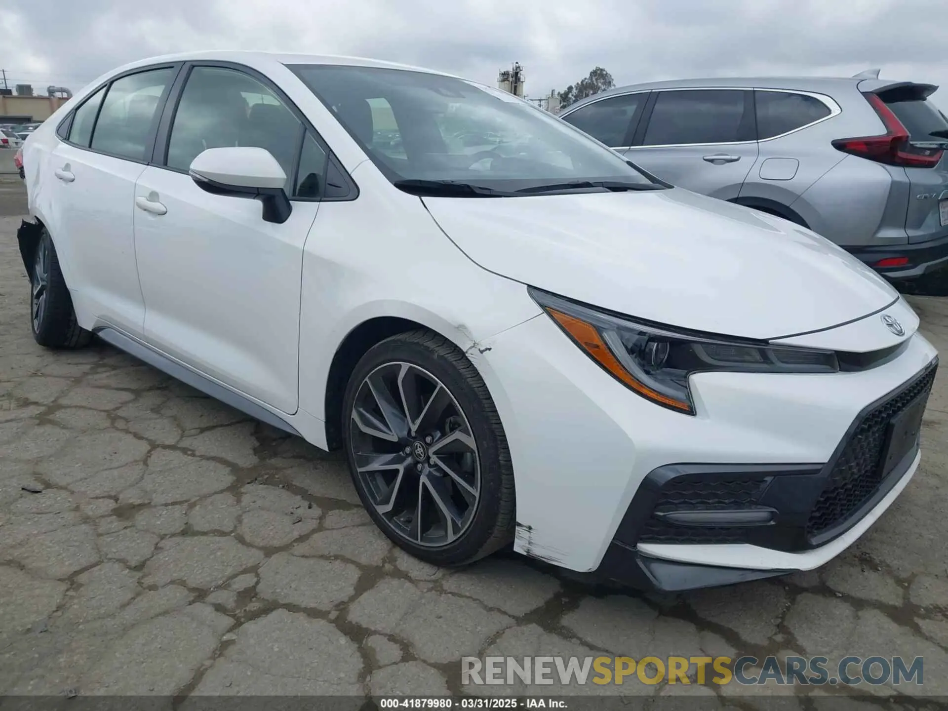 1 Photograph of a damaged car JTDS4MCE4N3502754 TOYOTA COROLLA 2022