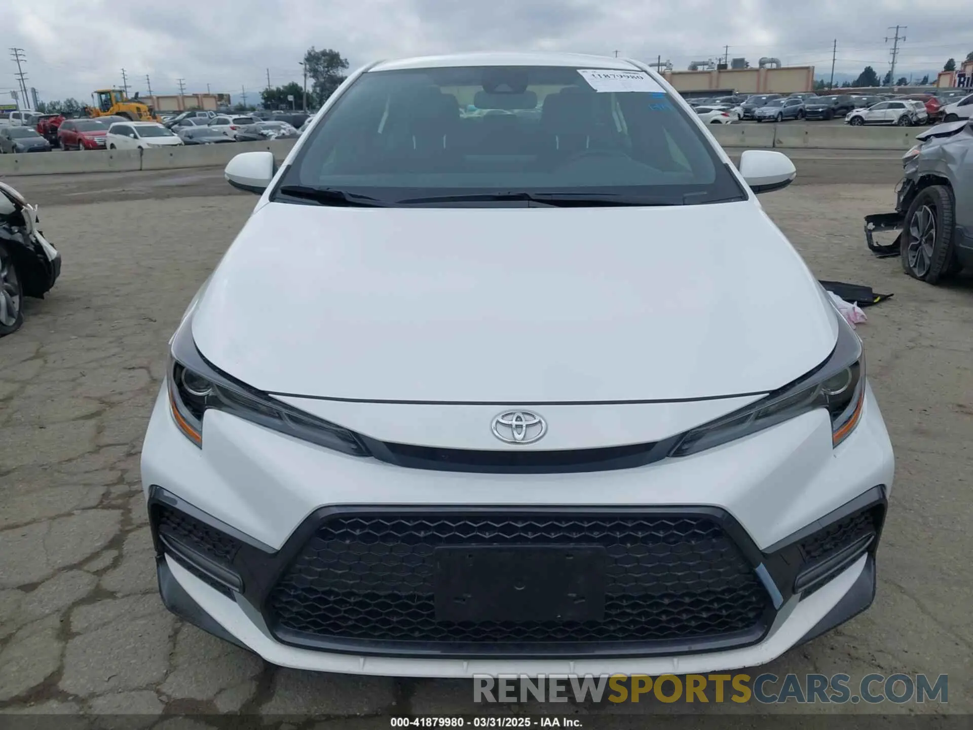 12 Photograph of a damaged car JTDS4MCE4N3502754 TOYOTA COROLLA 2022