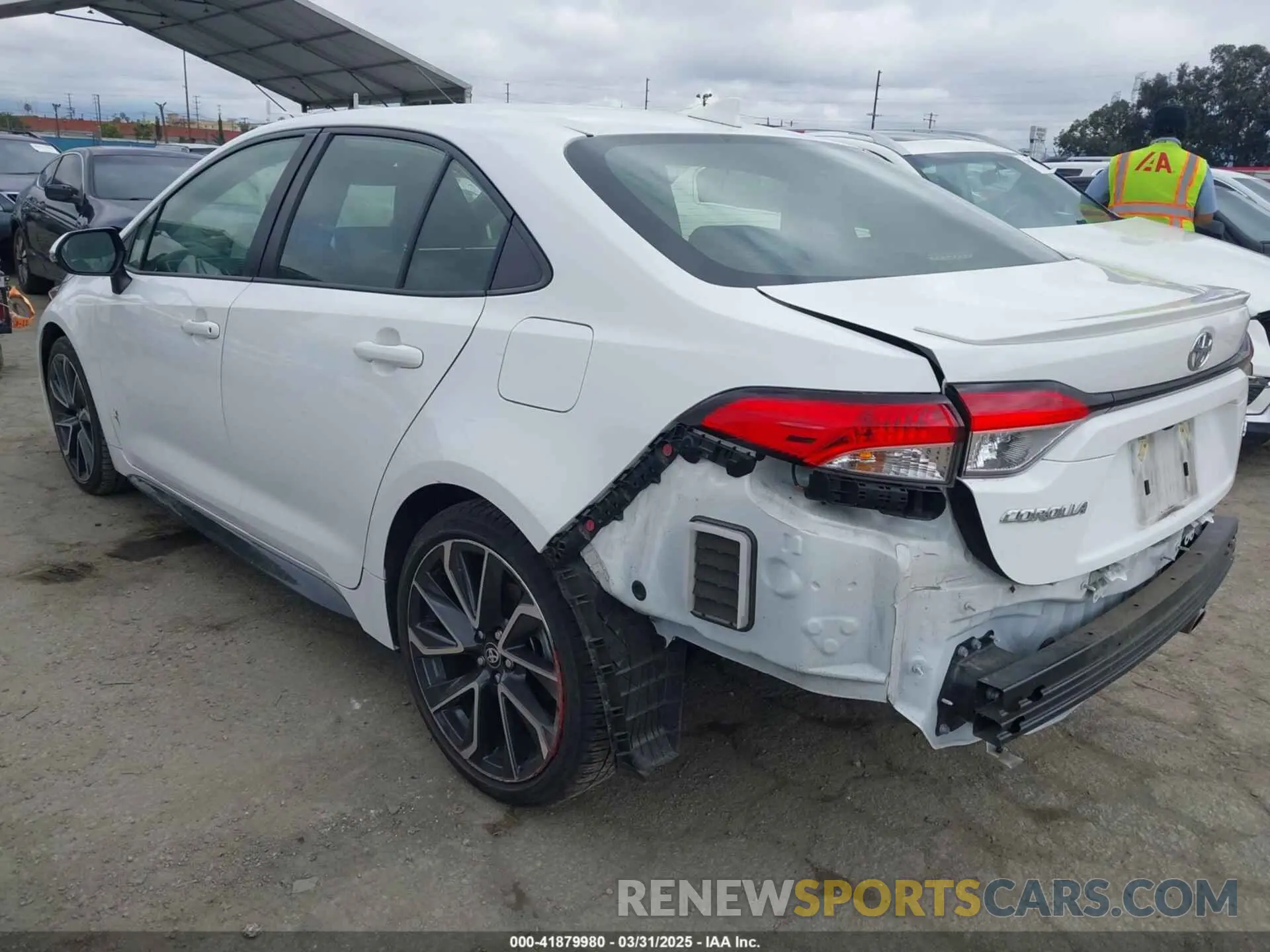 3 Photograph of a damaged car JTDS4MCE4N3502754 TOYOTA COROLLA 2022