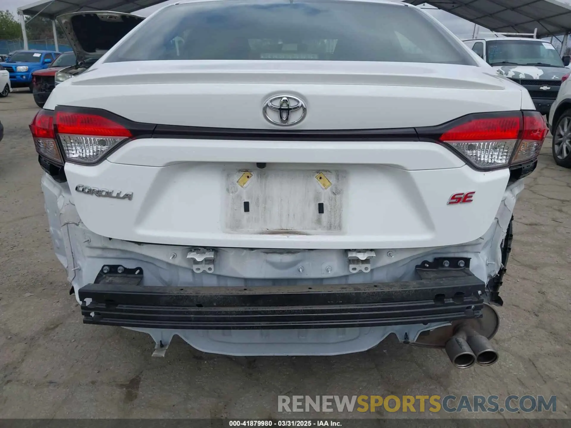 6 Photograph of a damaged car JTDS4MCE4N3502754 TOYOTA COROLLA 2022