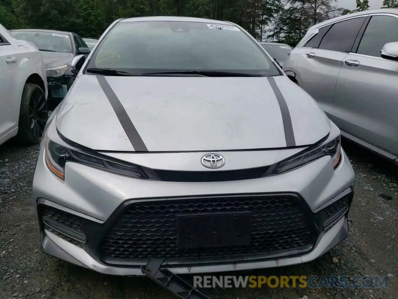 5 Photograph of a damaged car JTDS4MCE4N3511017 TOYOTA COROLLA 2022