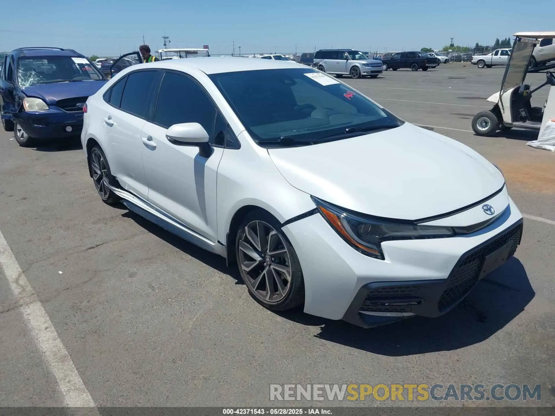 1 Photograph of a damaged car JTDS4MCE4N3511924 TOYOTA COROLLA 2022