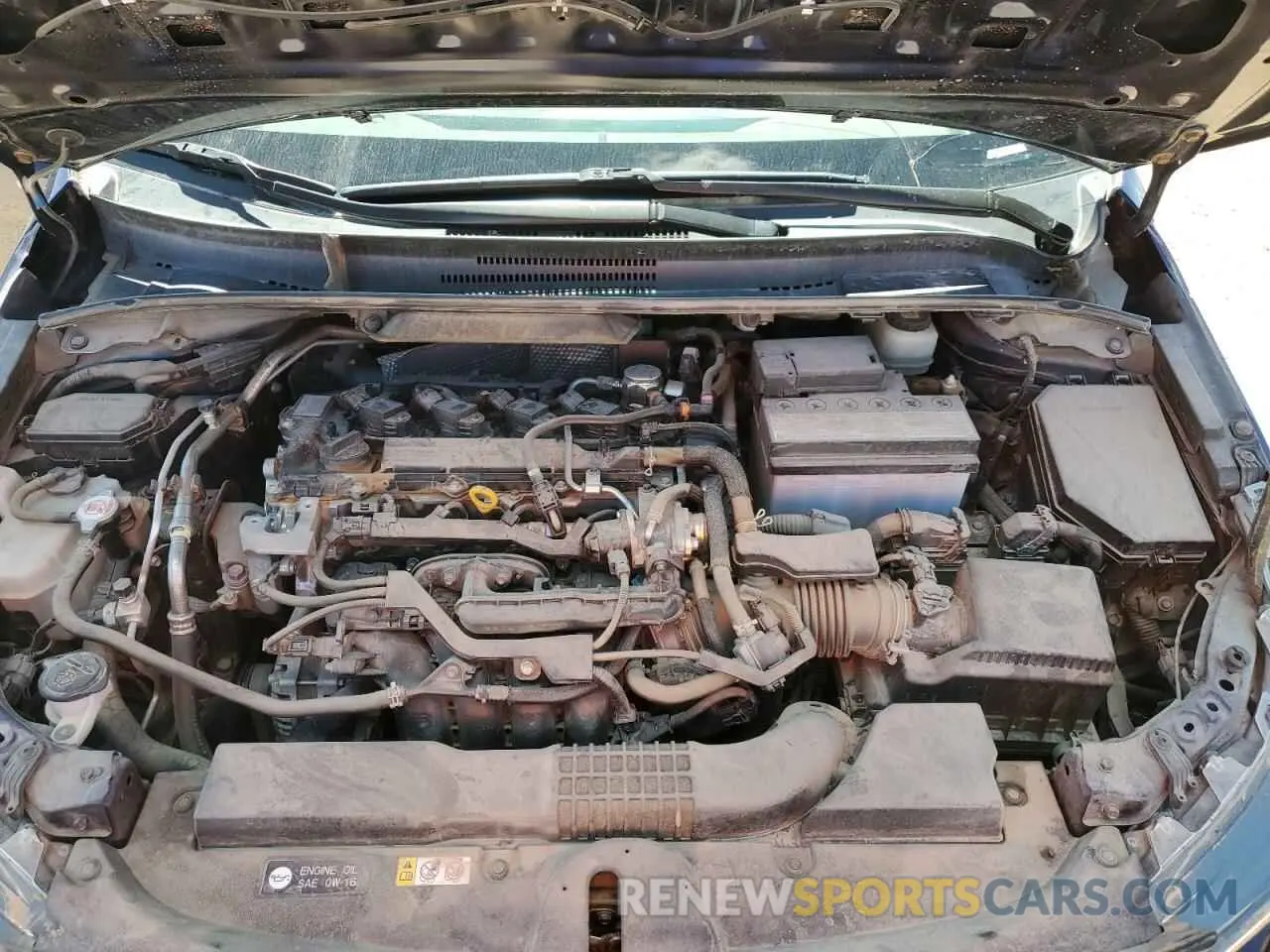 11 Photograph of a damaged car JTDS4MCE4NJ088743 TOYOTA COROLLA 2022