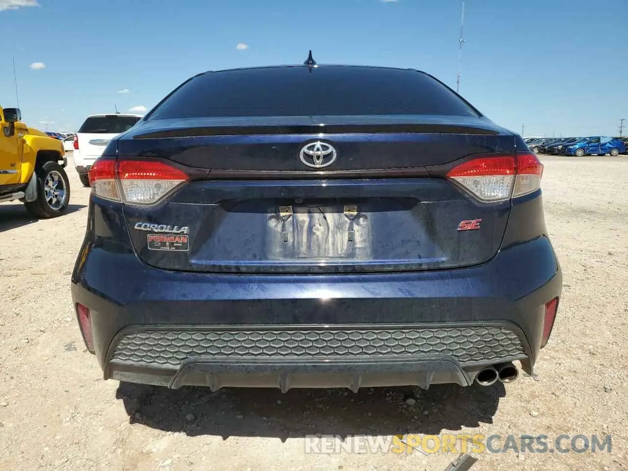 6 Photograph of a damaged car JTDS4MCE4NJ088743 TOYOTA COROLLA 2022