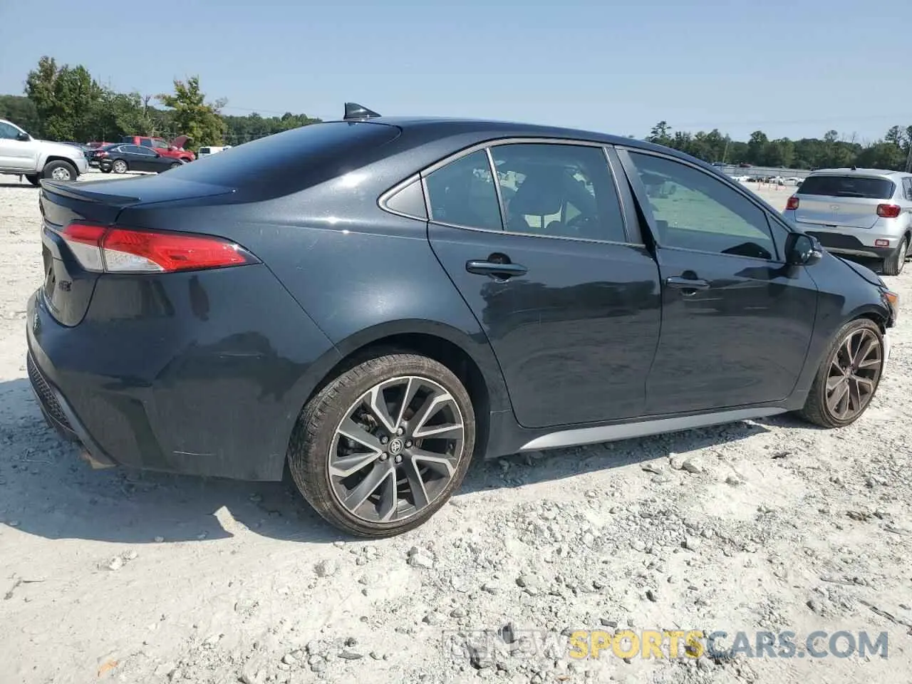 3 Photograph of a damaged car JTDS4MCE4NJ092307 TOYOTA COROLLA 2022